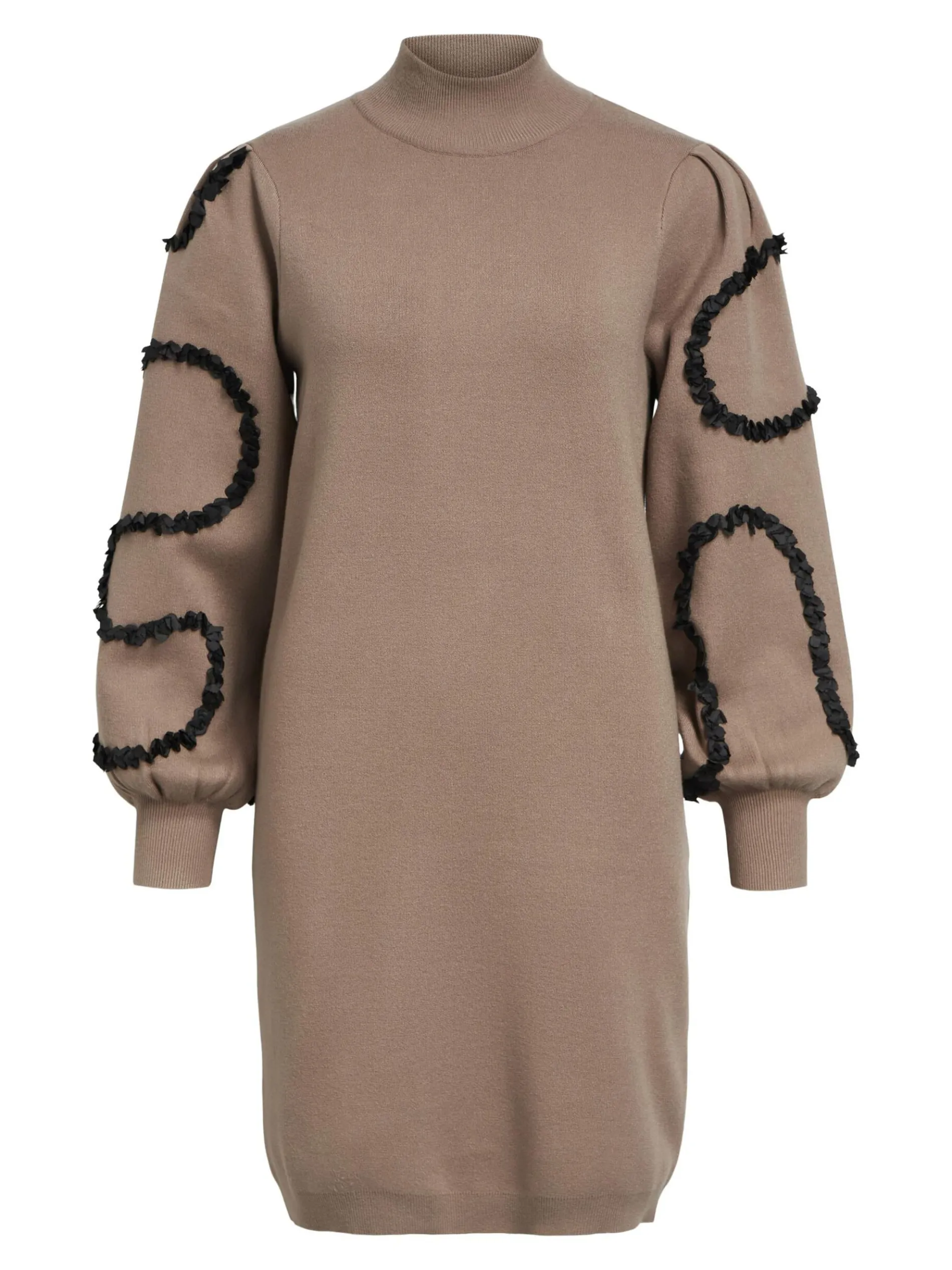 BALLONMOUW GEBREIDE JURK