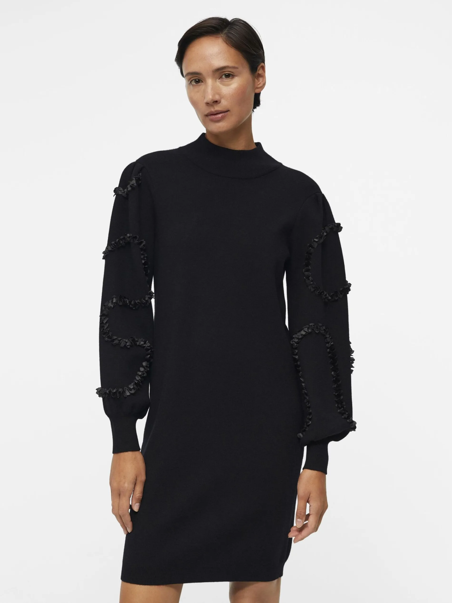 BALLONMOUW GEBREIDE JURK