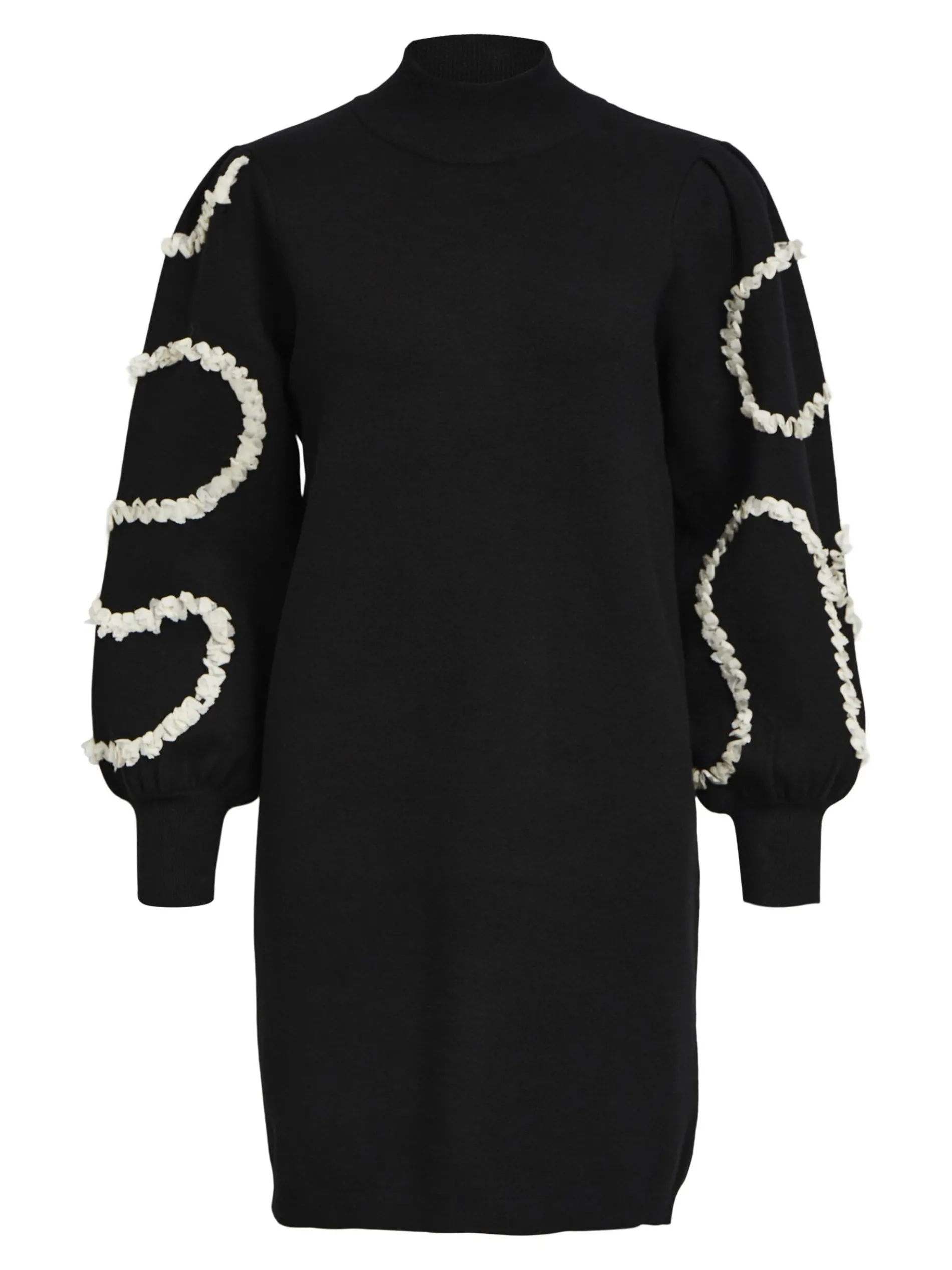 BALLONMOUW GEBREIDE JURK