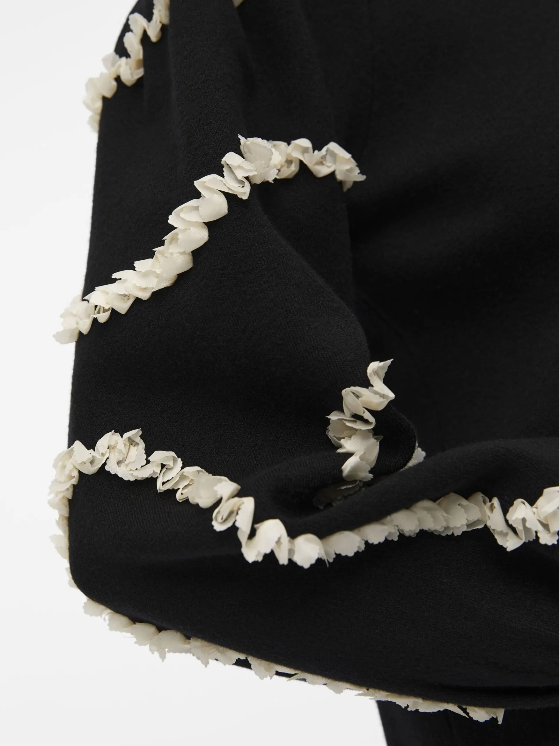 BALLONMOUW GEBREIDE JURK