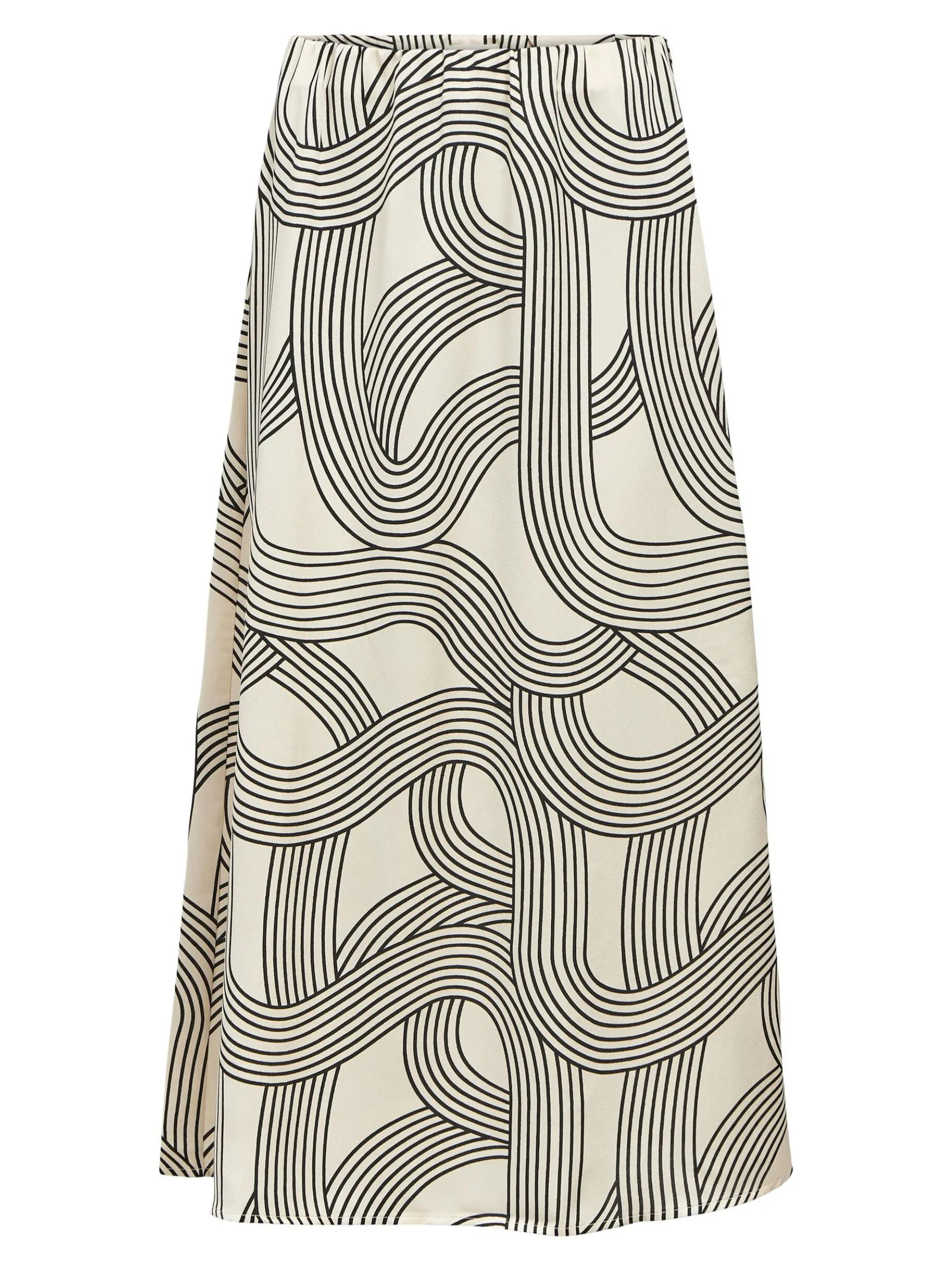 BEDRUKT MIDDELLANGE ROK