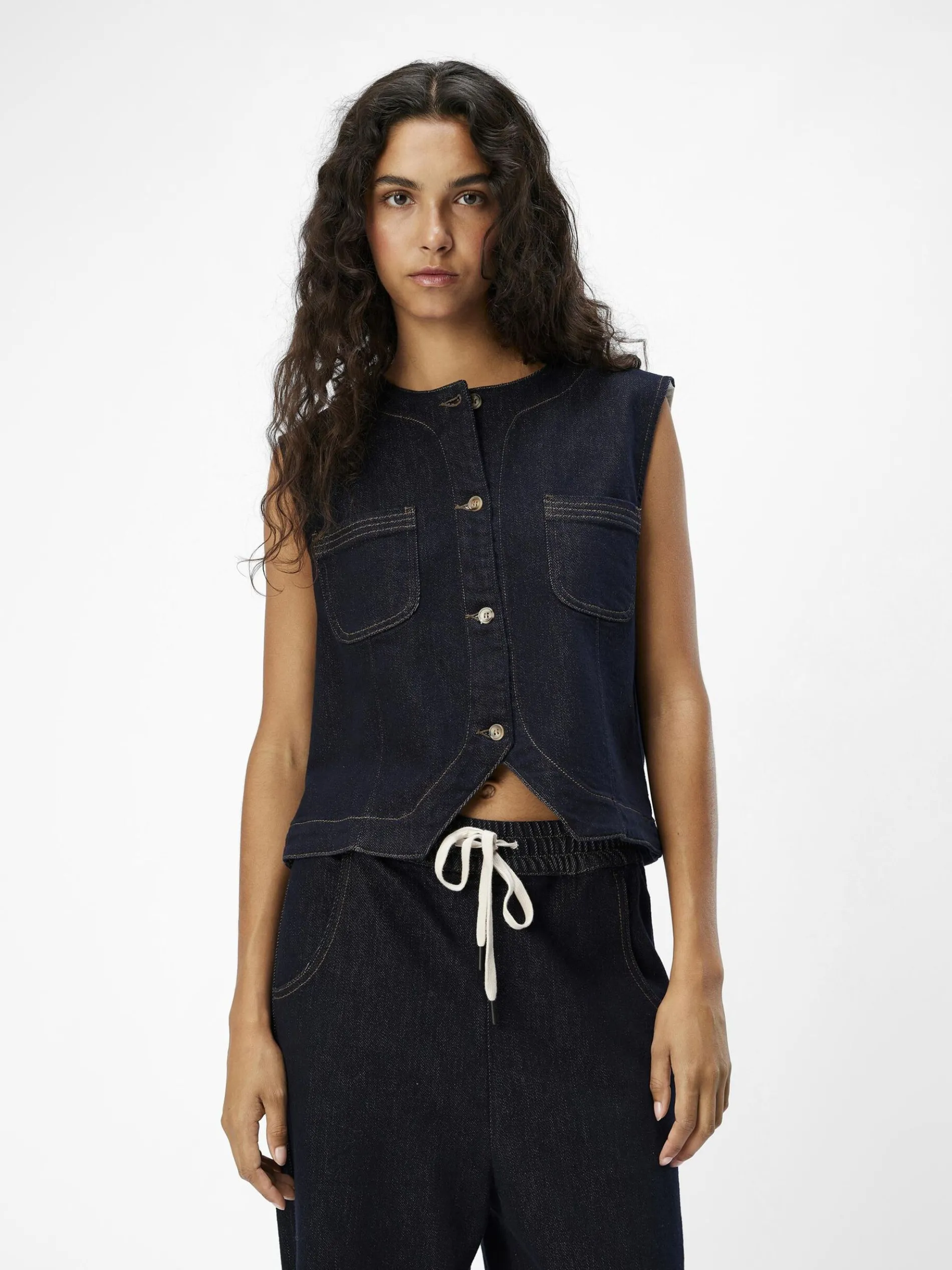 DENIM GILET