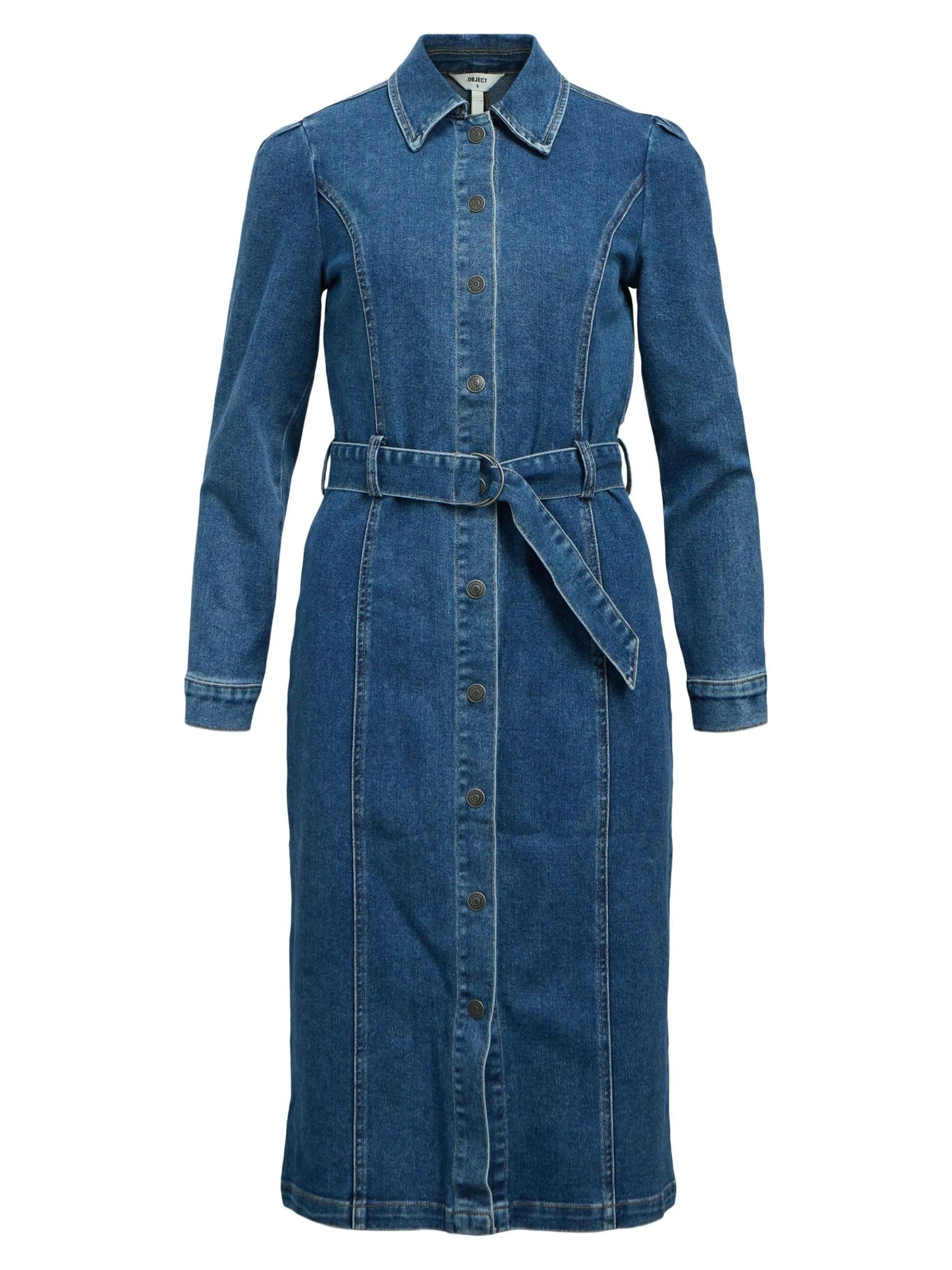 DENIM MIDI JURK