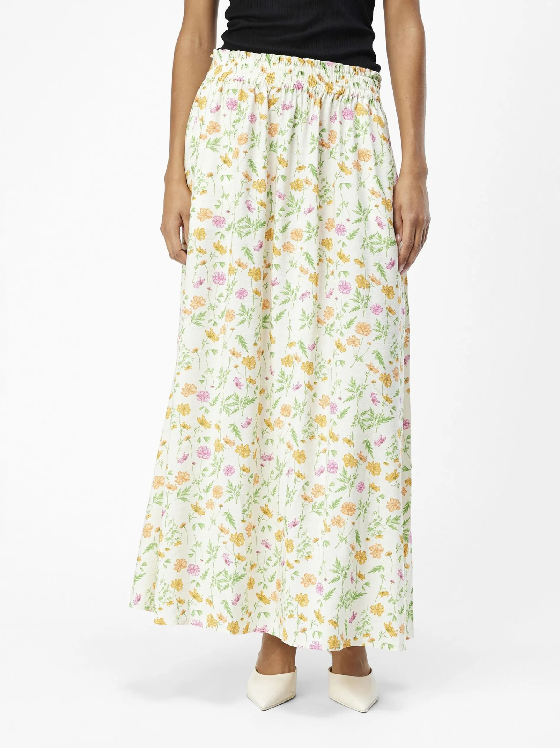 GEBLOEMD MAXI ROK