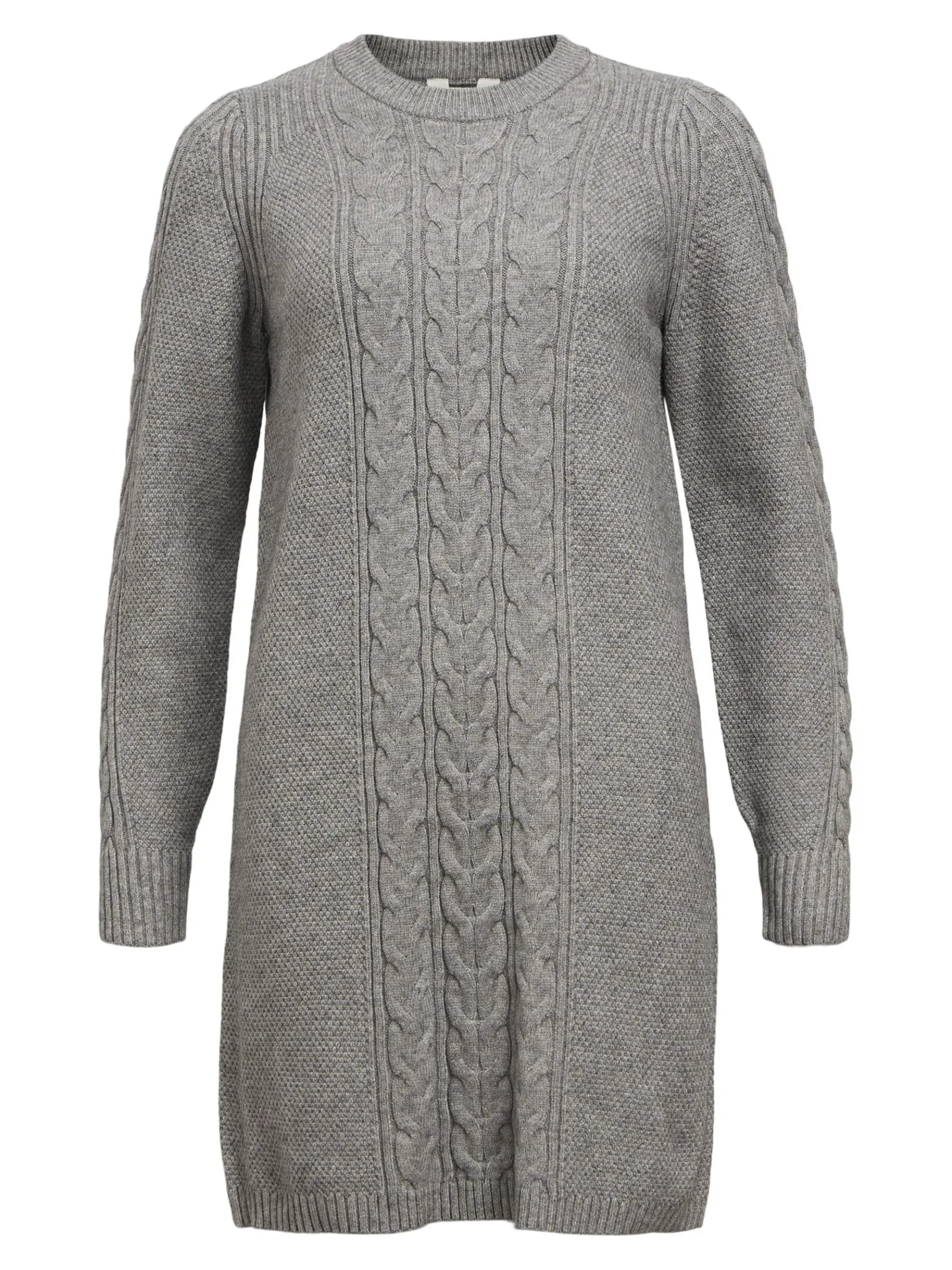 GEBREIDE KABELS MINI JURK