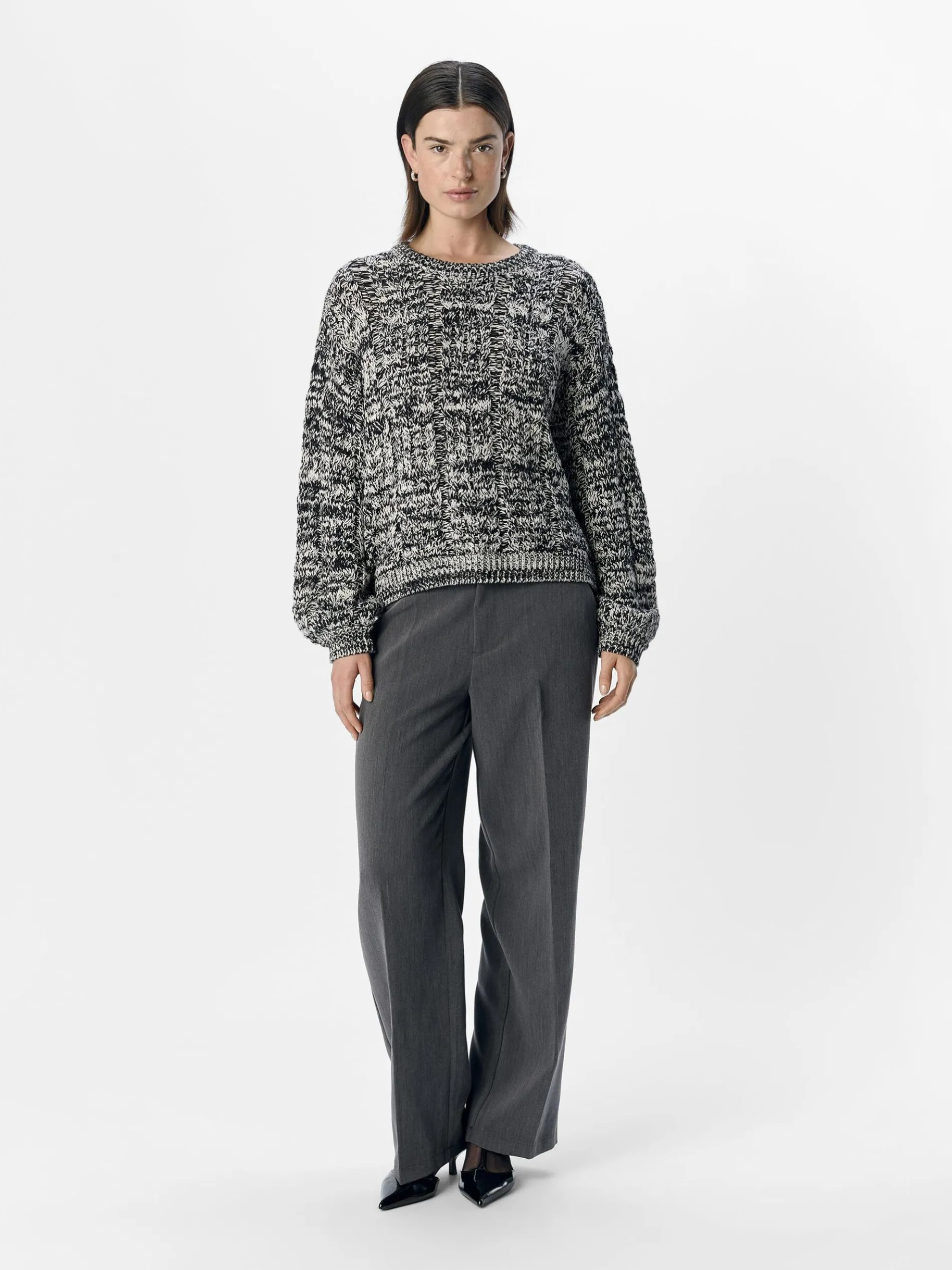 GEBREIDE KABELS SWEATER