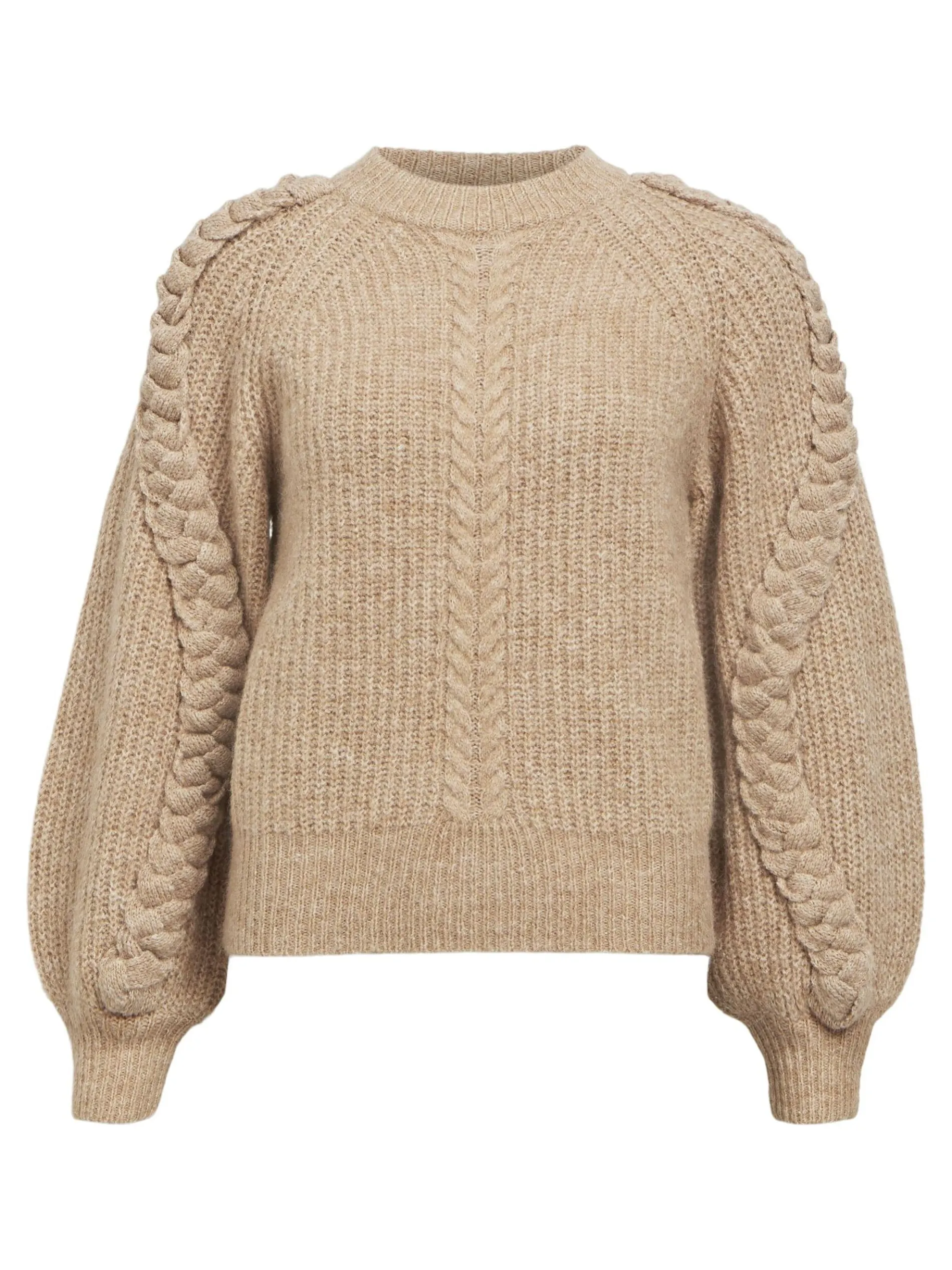 GEBREIDE KABELS SWEATER