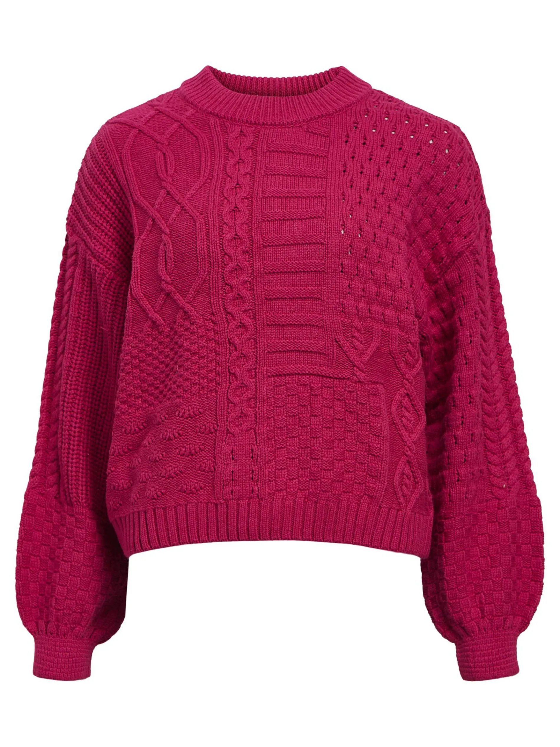 GEBREIDE KABELS SWEATER