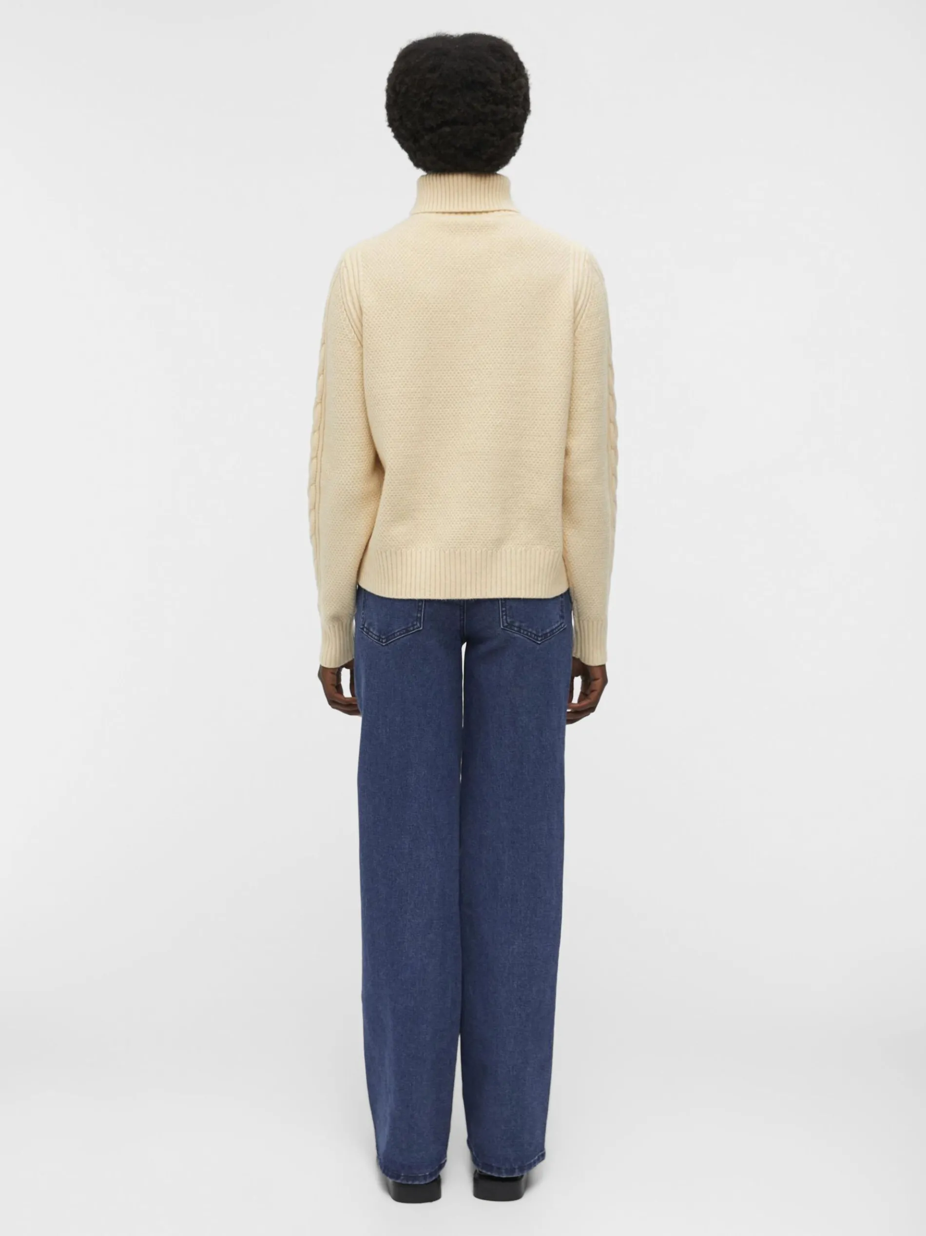 GEBREIDE KABELS SWEATER