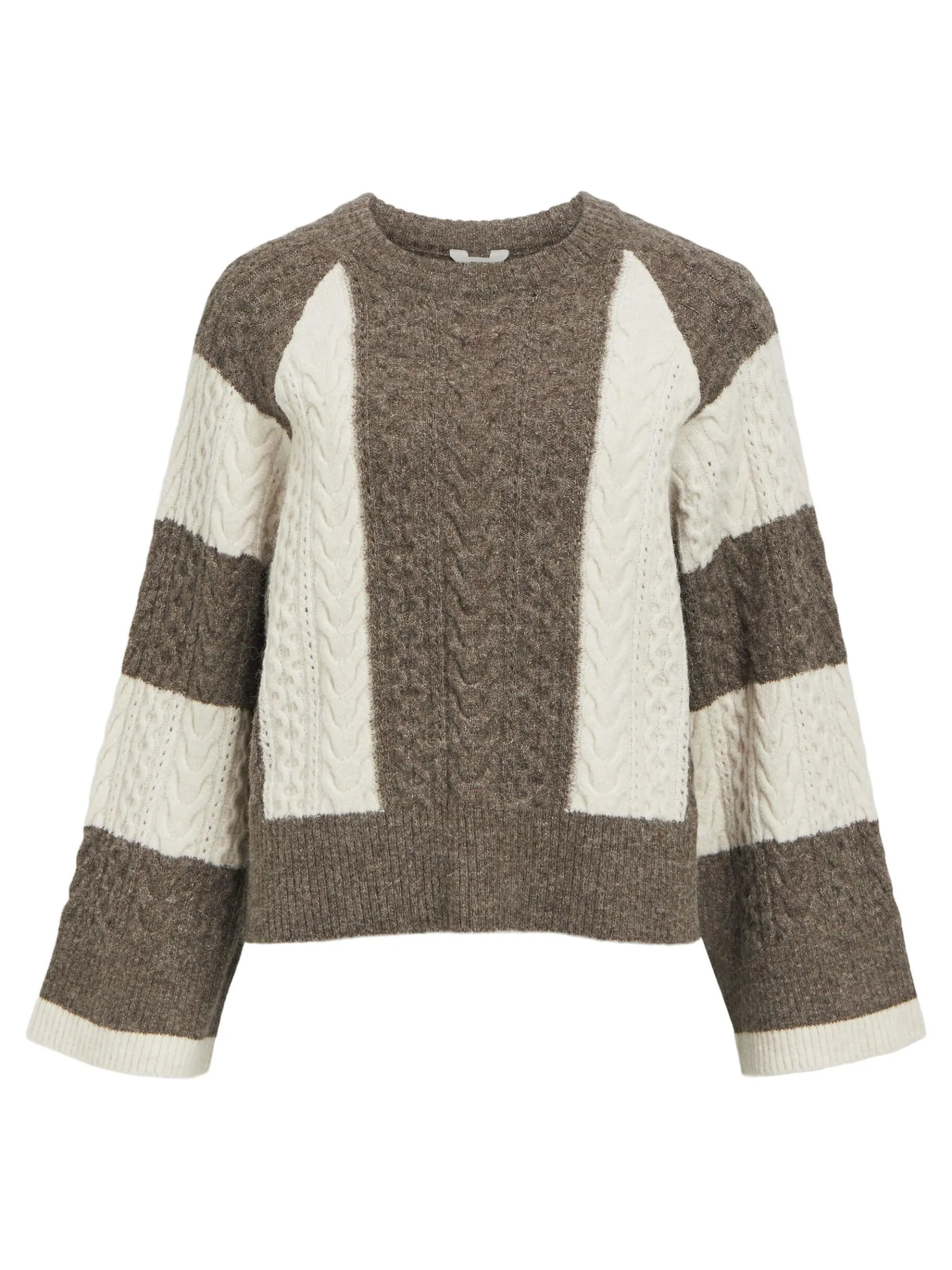 GEBREIDE KABELS SWEATER