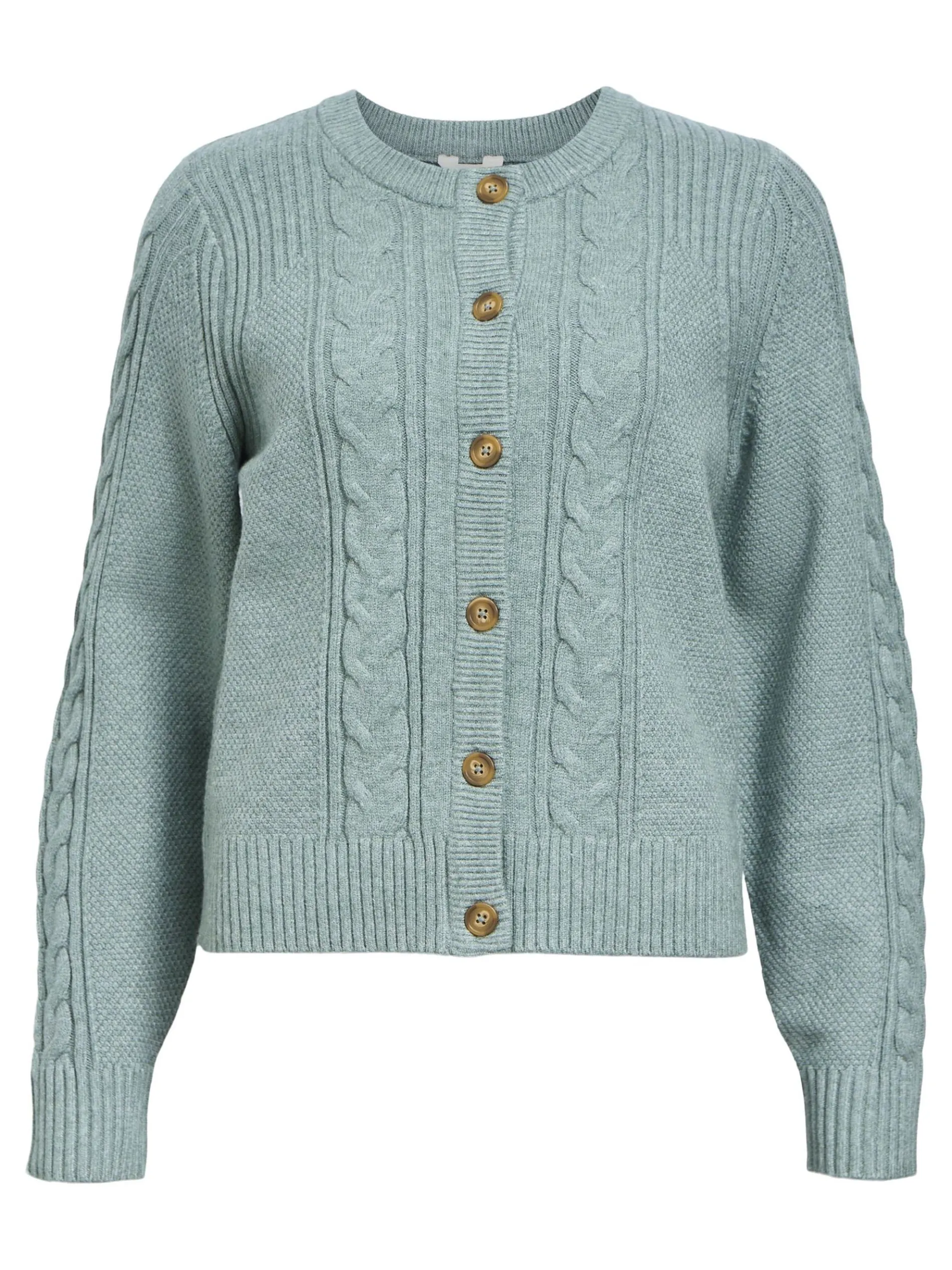 GEBREIDE KABELS VEST