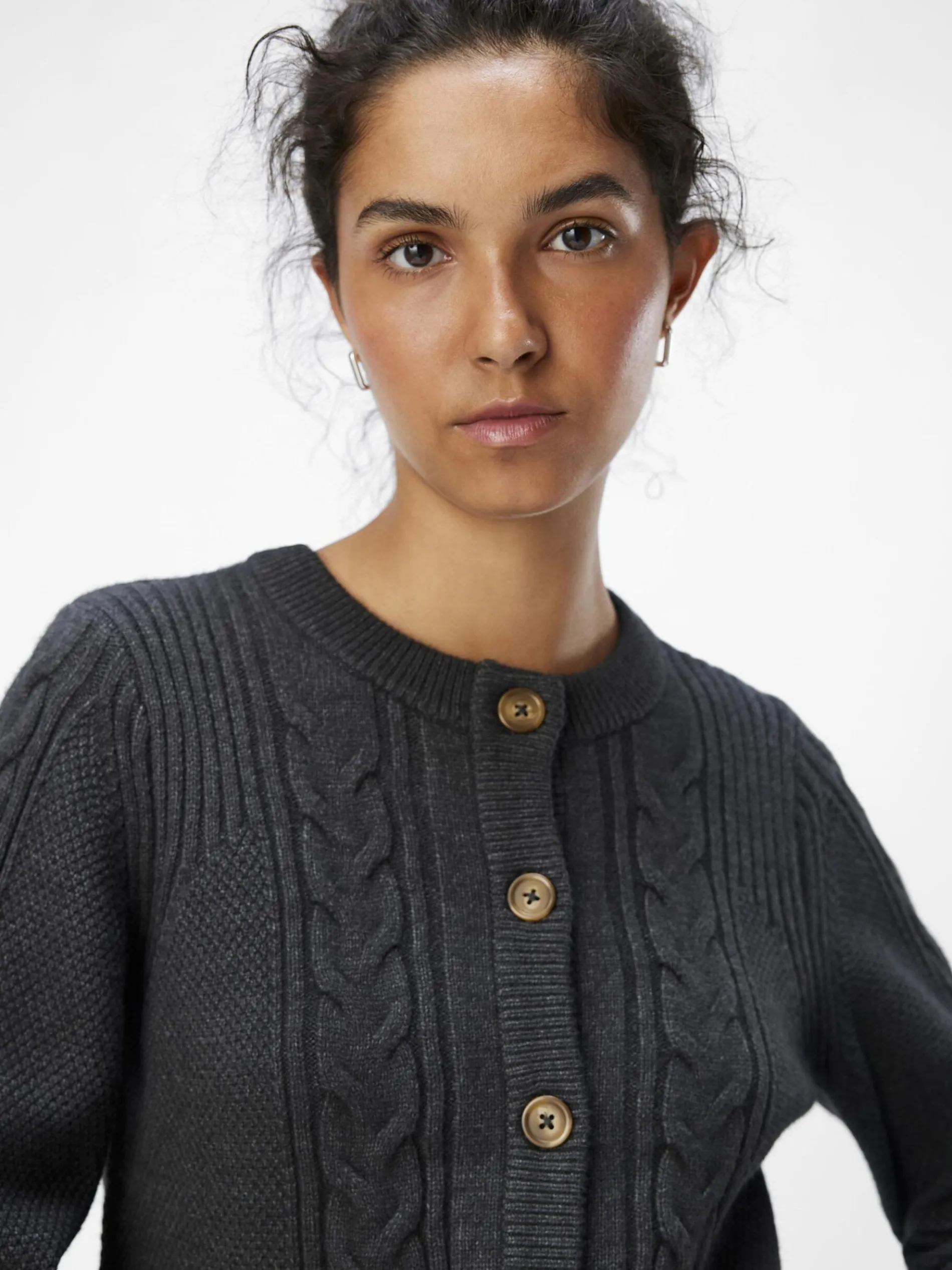 GEBREIDE KABELS VEST