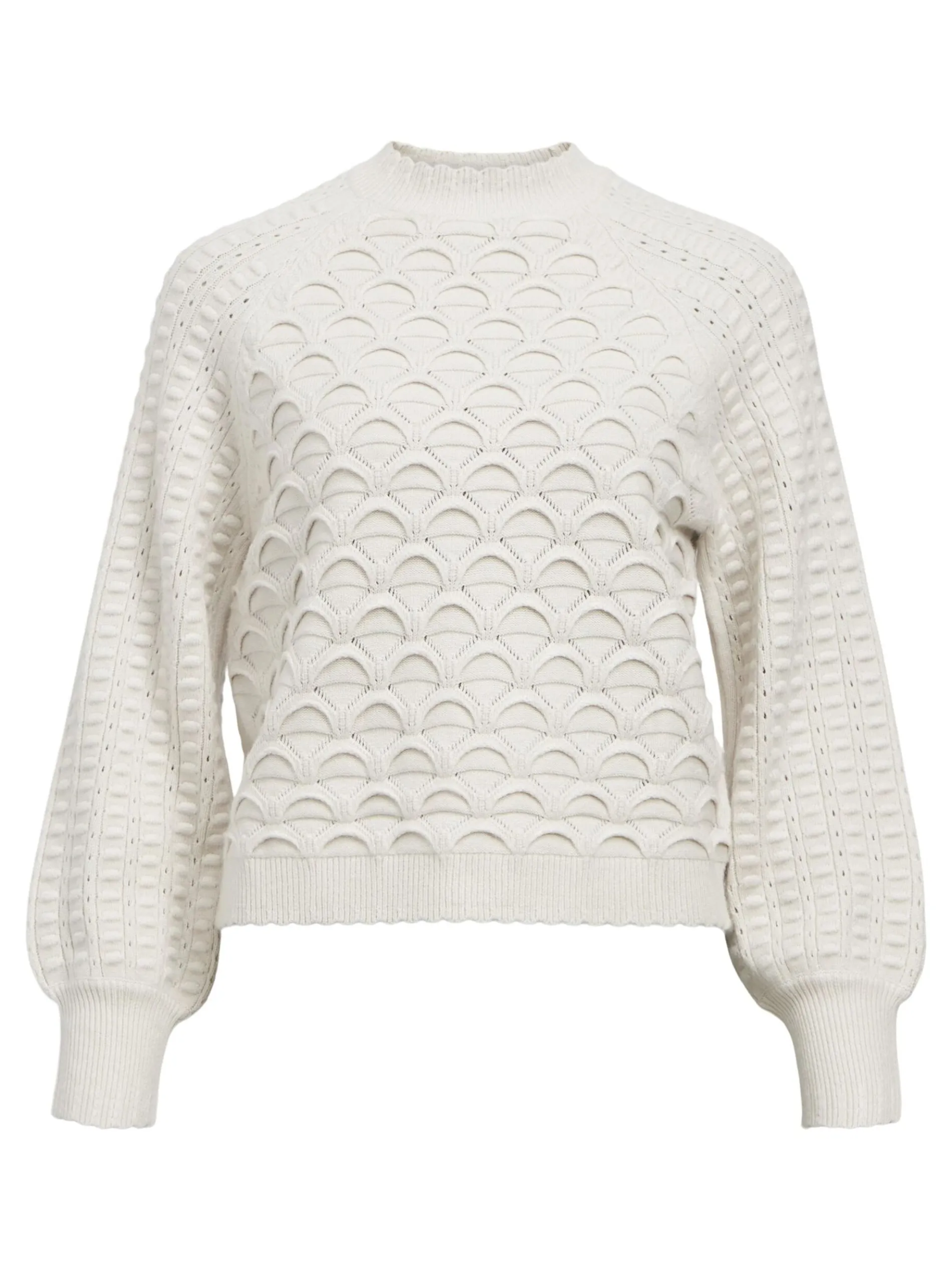 GEDETAILLEERD GEBREIDE TRUI