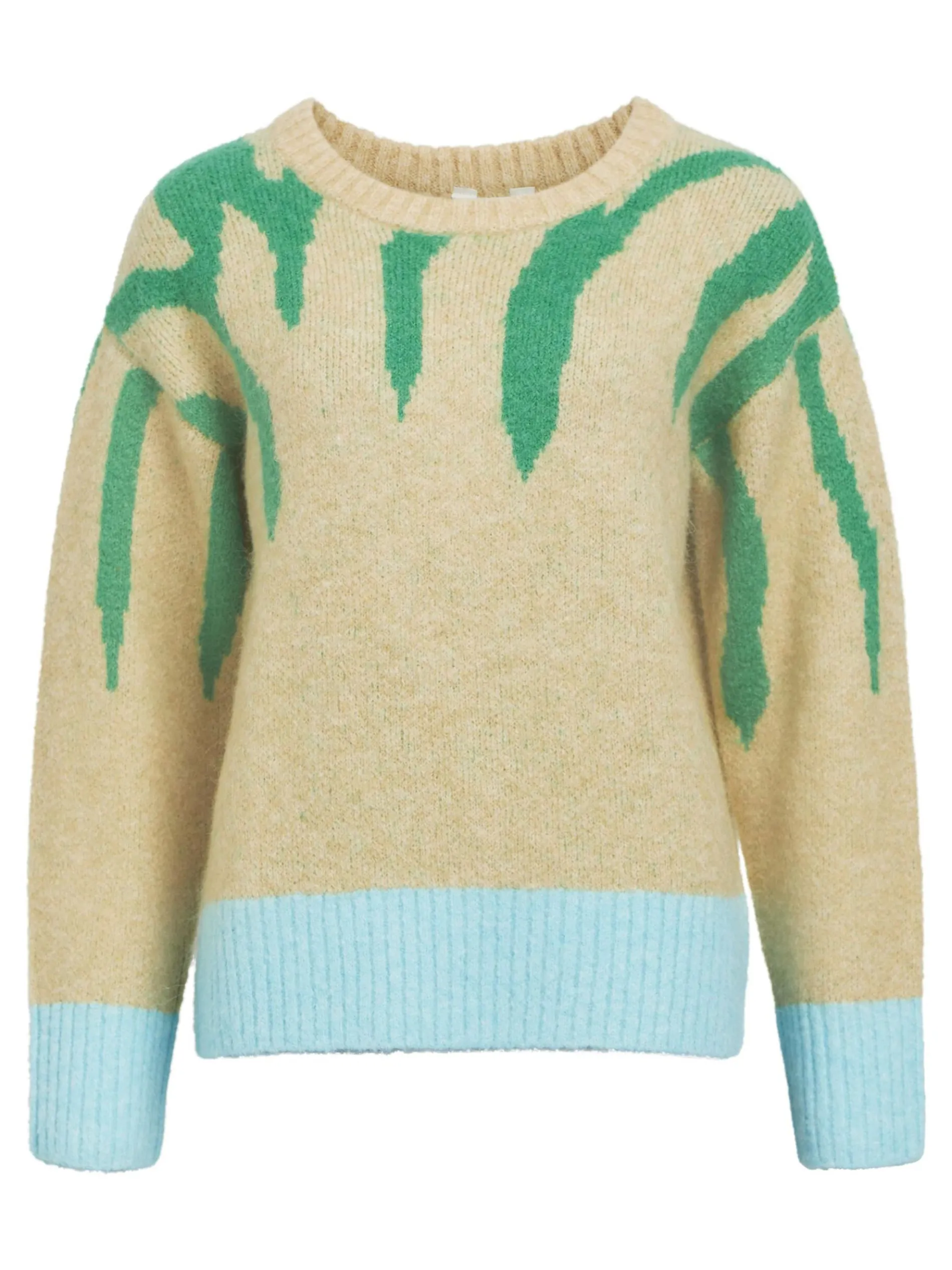 GEDETAILLEERD GEBREIDE TRUI