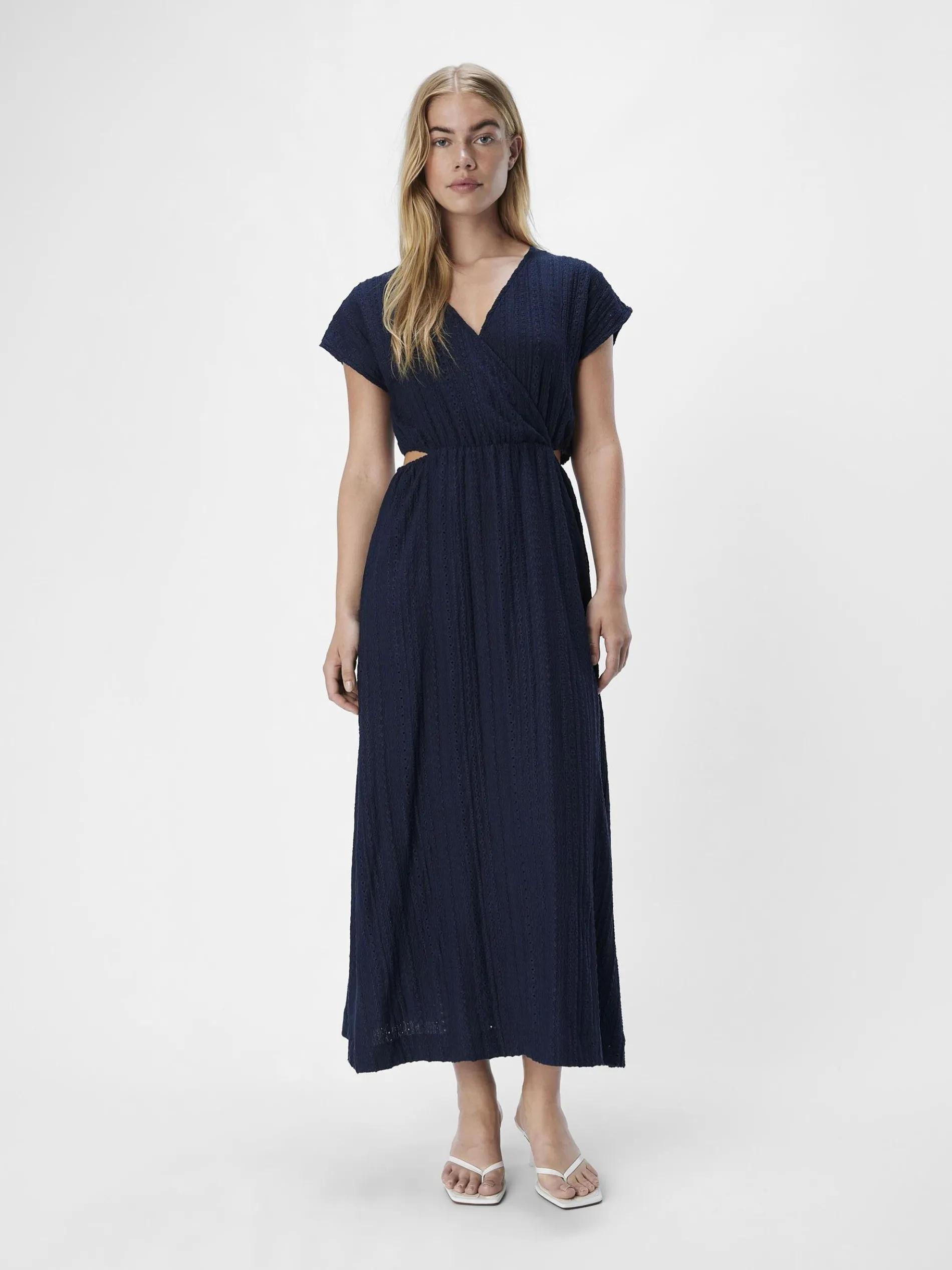 GEDETAILLEERD MAXI JURK