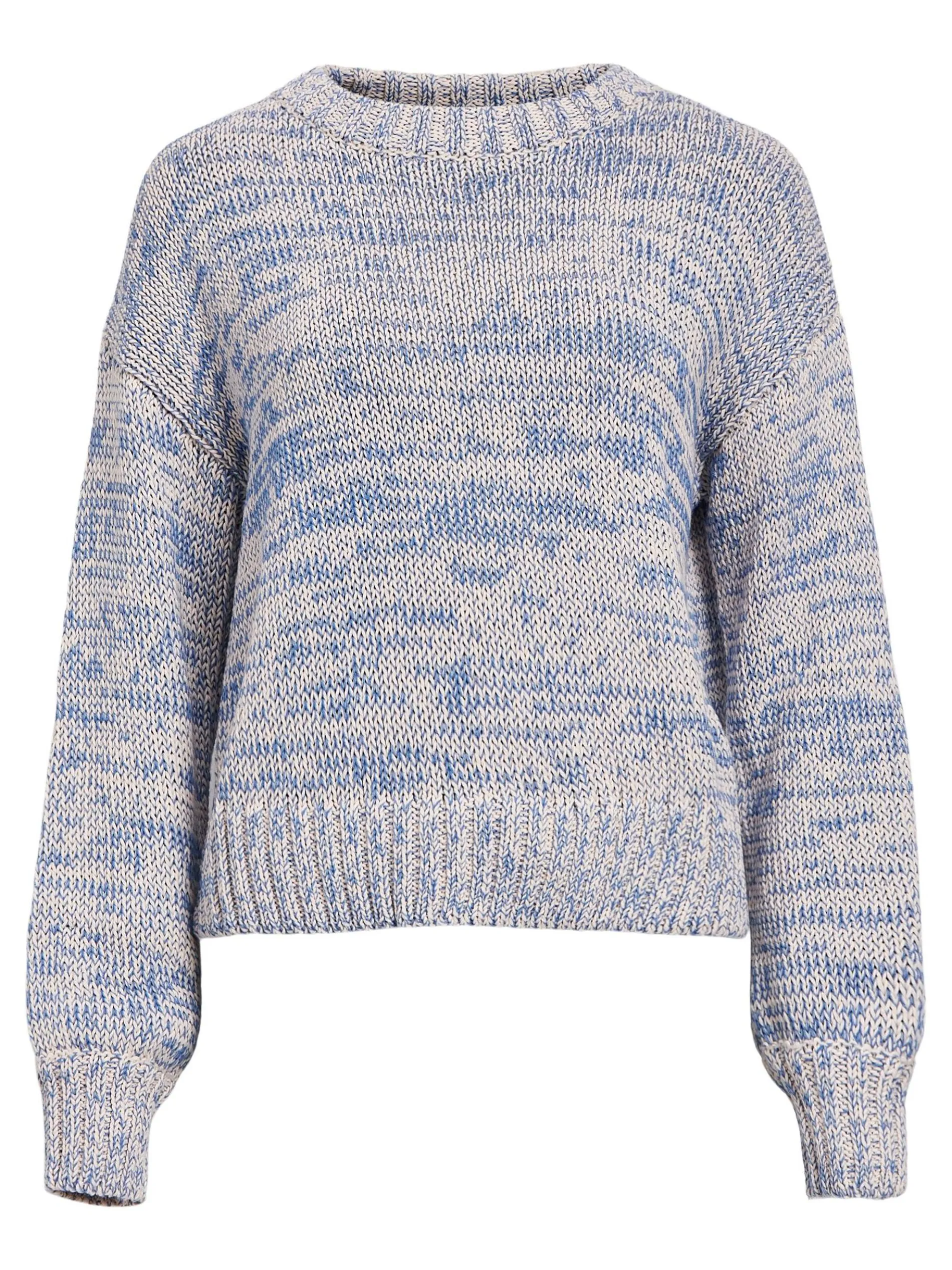 GEMÊLEERDE SWEATER