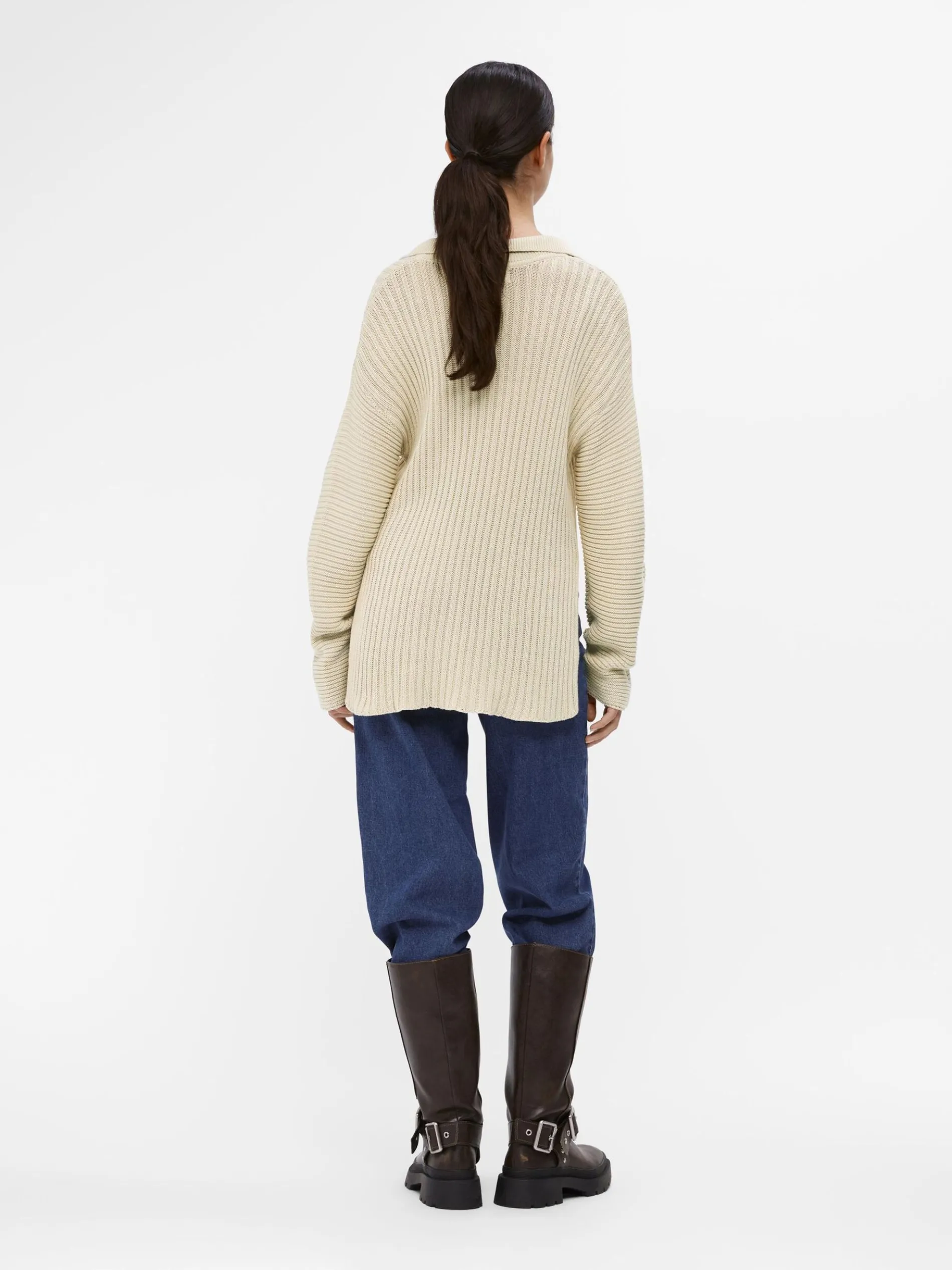 GERIBBELD GEBREIDE TRUI