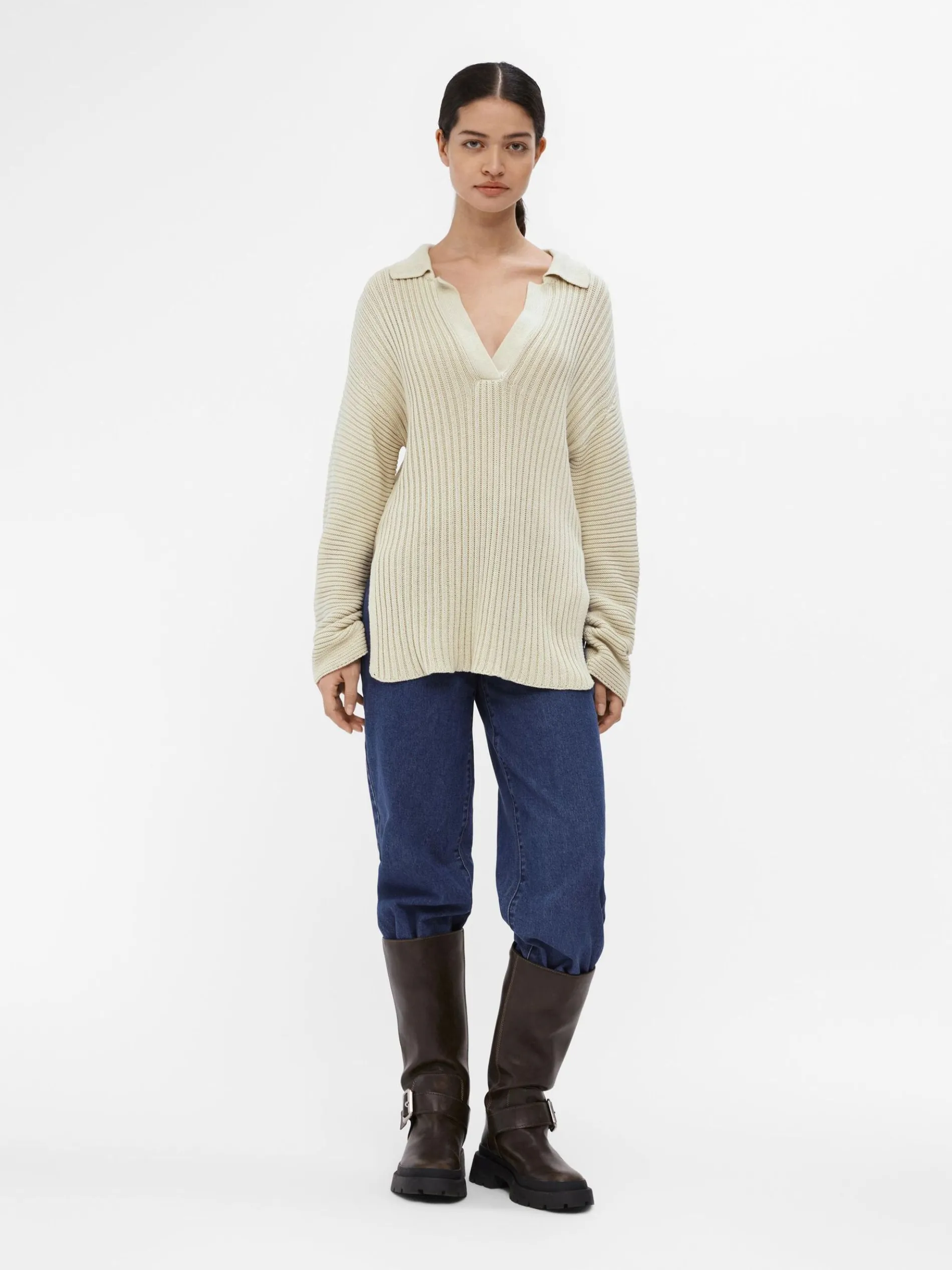 GERIBBELD GEBREIDE TRUI