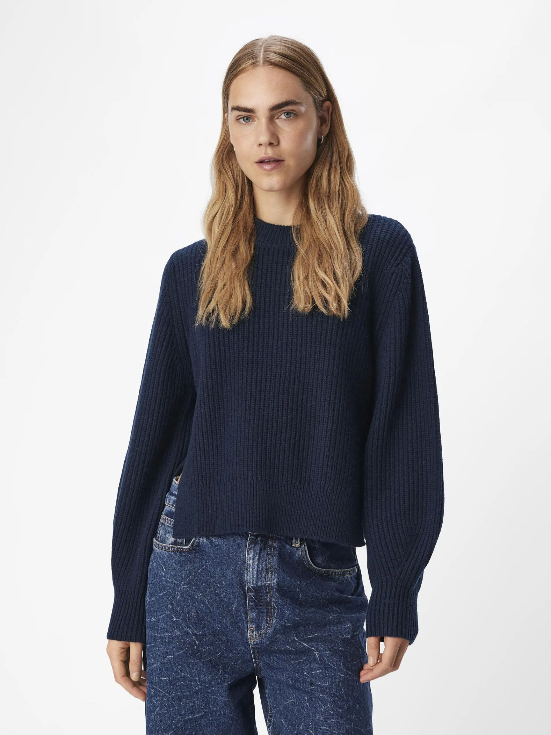 GERIBBELD GEBREIDE TRUI