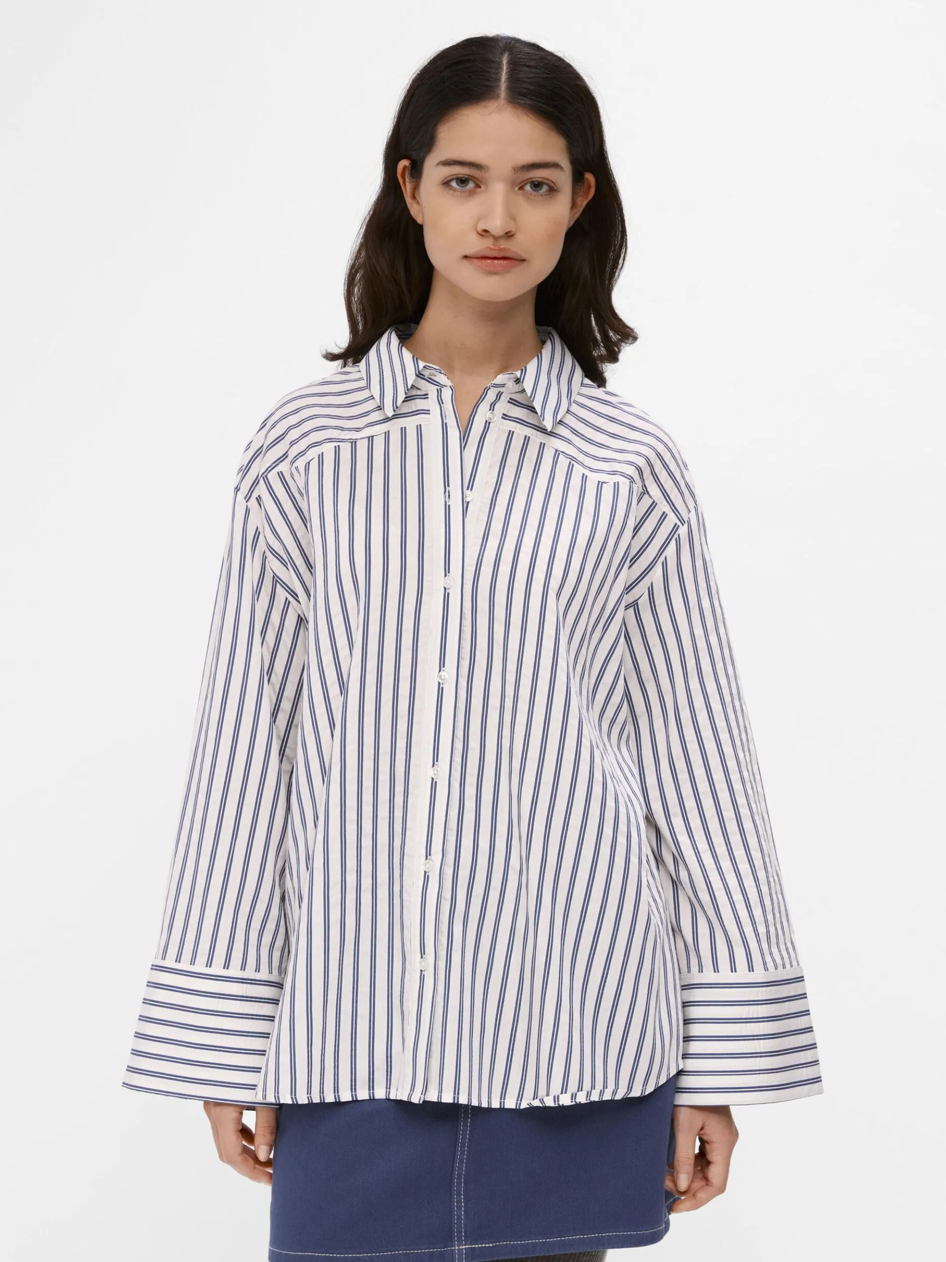 GESTREEPT OVERHEMD