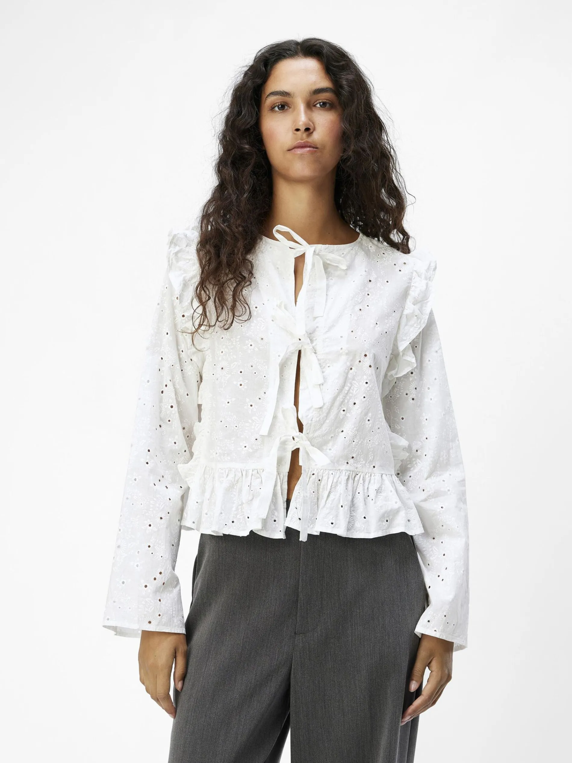 JACQUARD BLOUSE