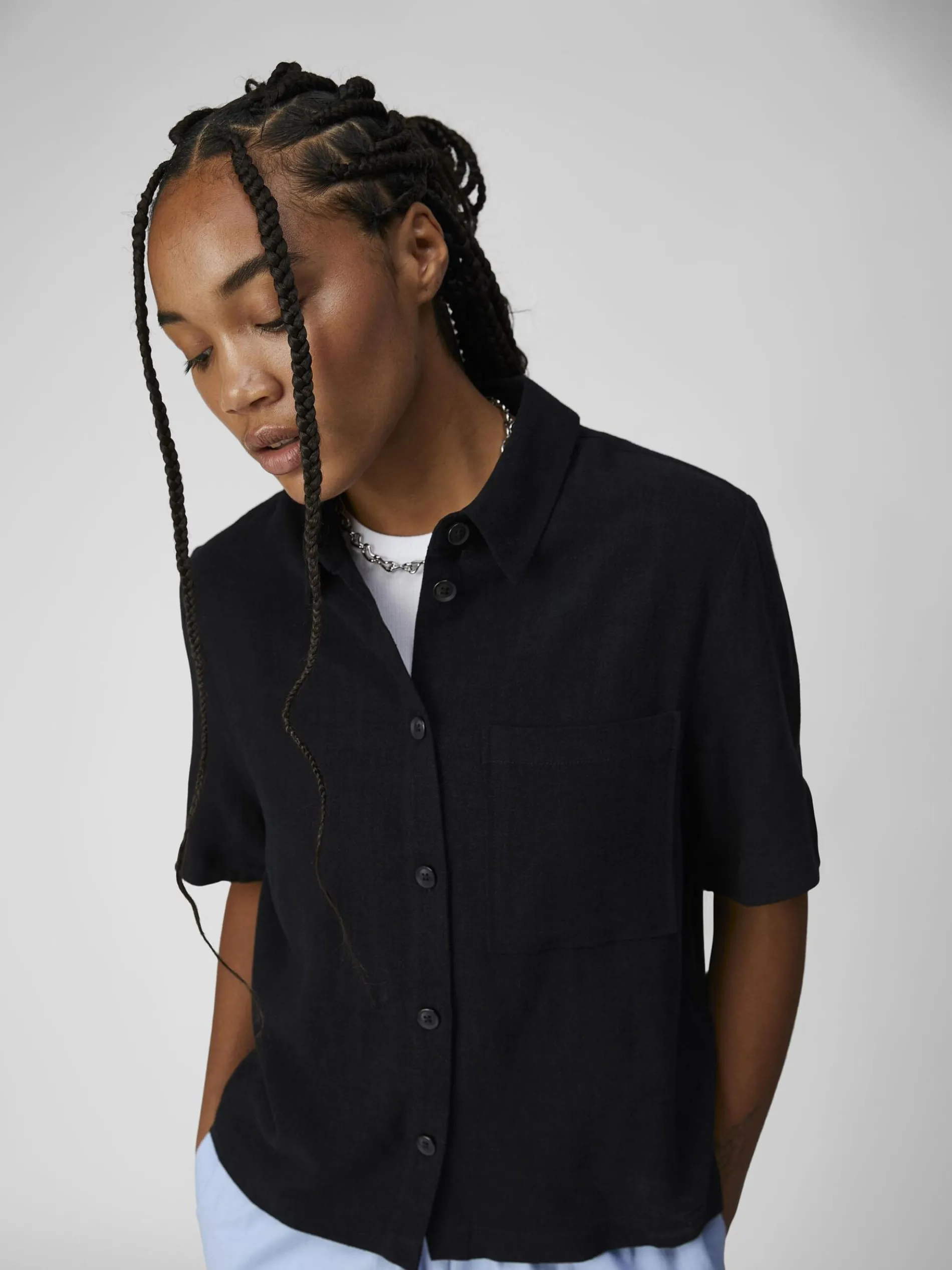 KORTE MOUWEN OVERHEMD