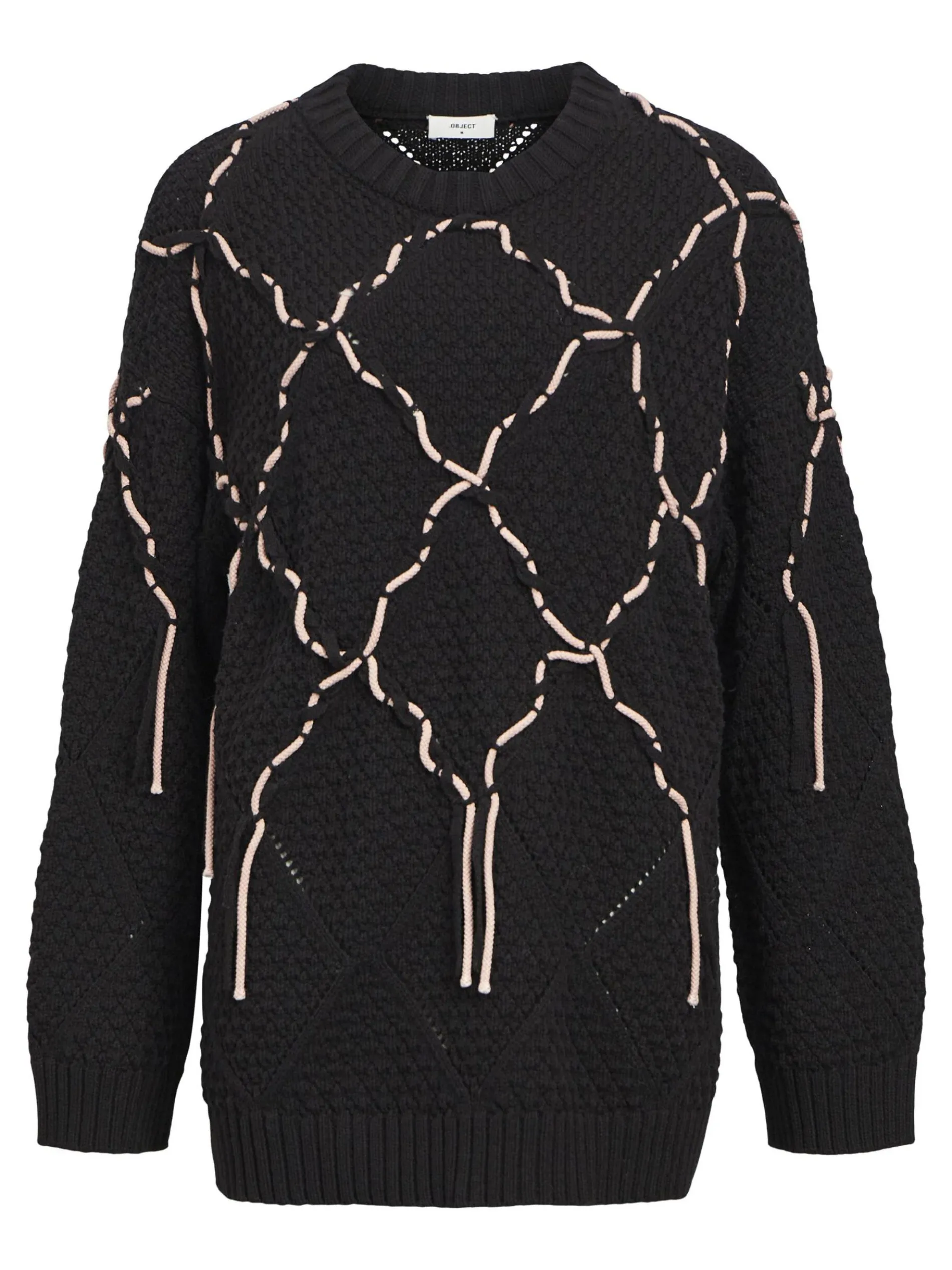 LANG MODEL GEBREIDE TRUI