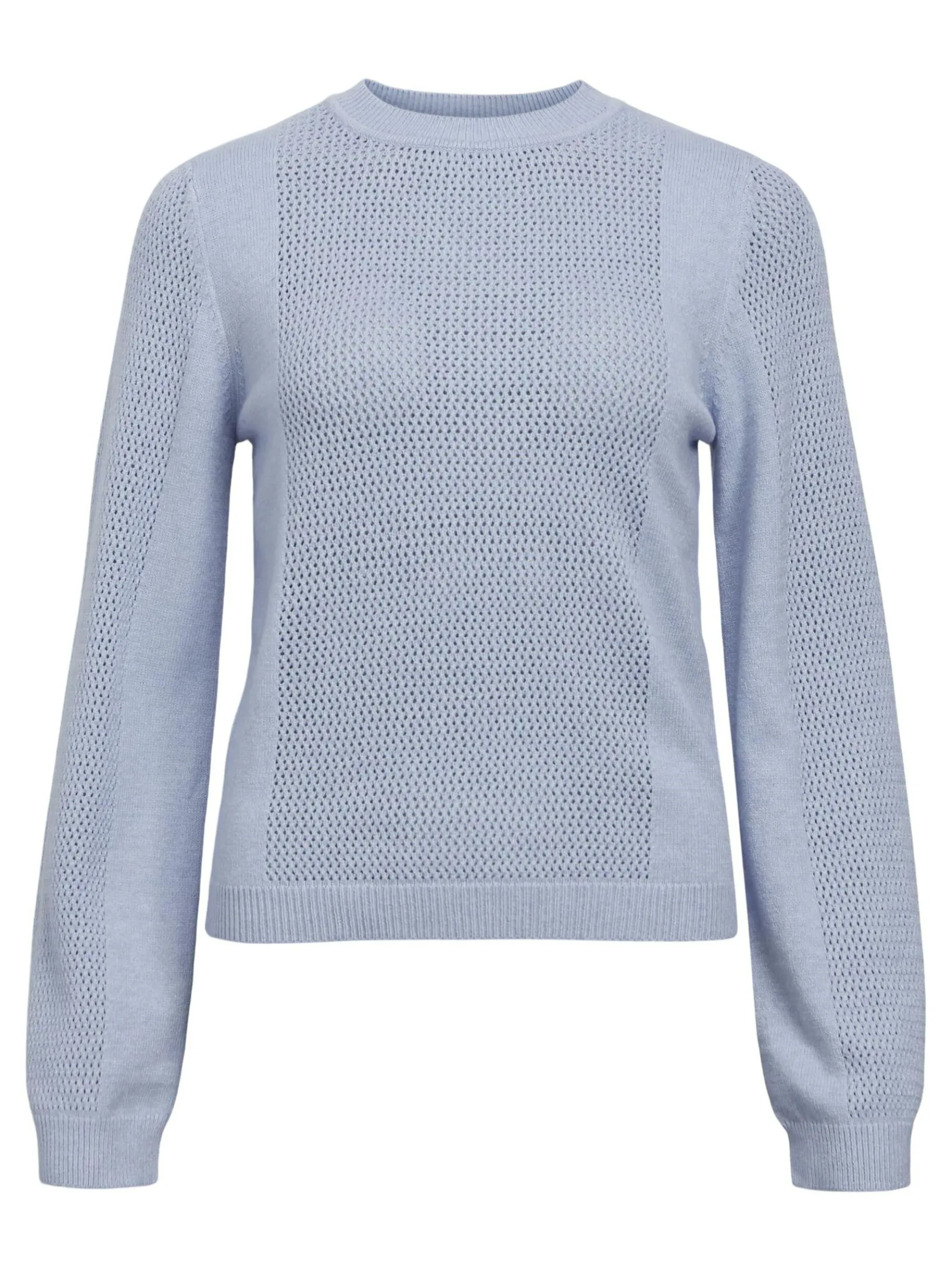 LANGE MOUWEN GEBREIDE TRUI