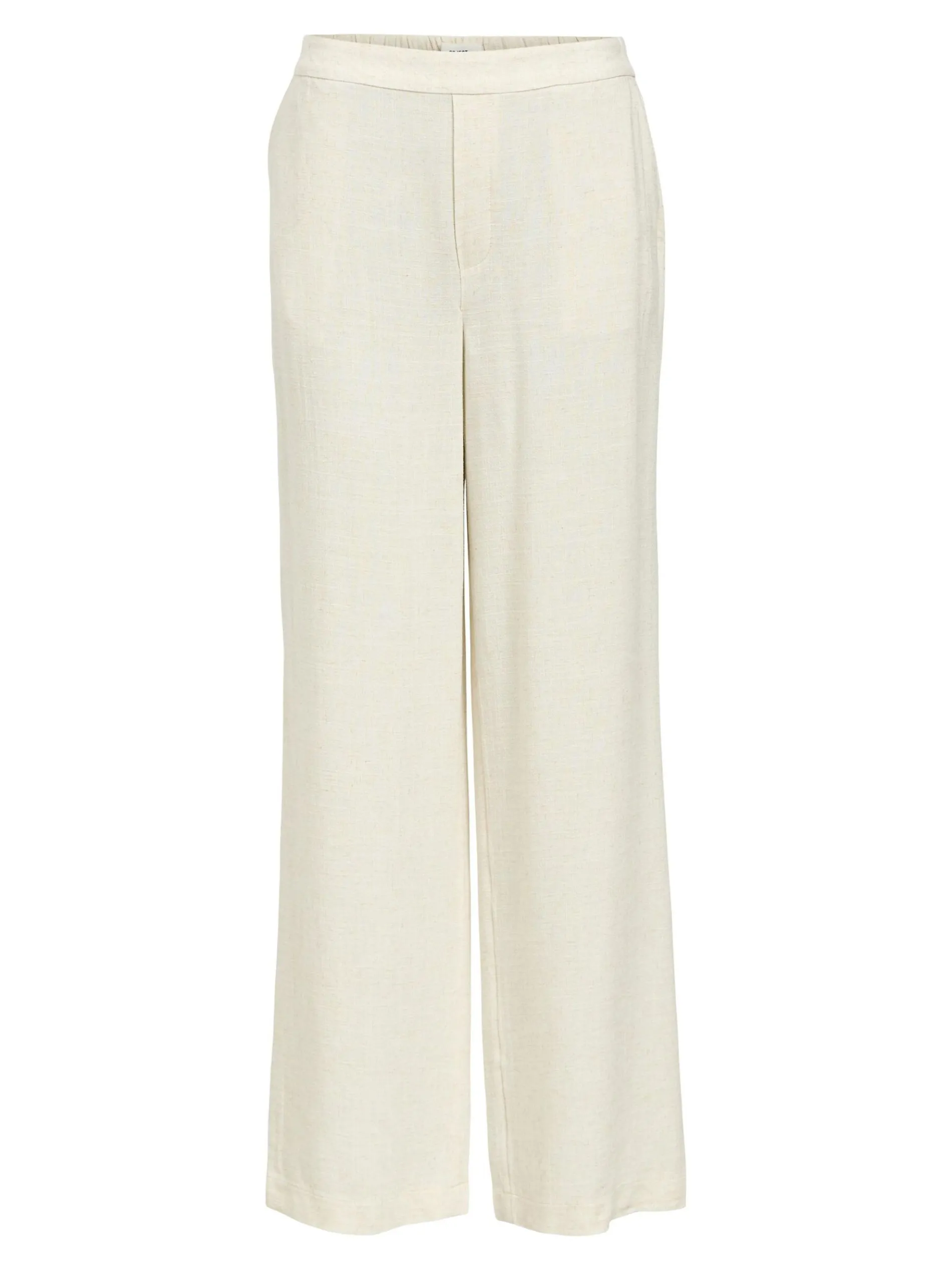 LINNENMIX WIDE LEG BROEK