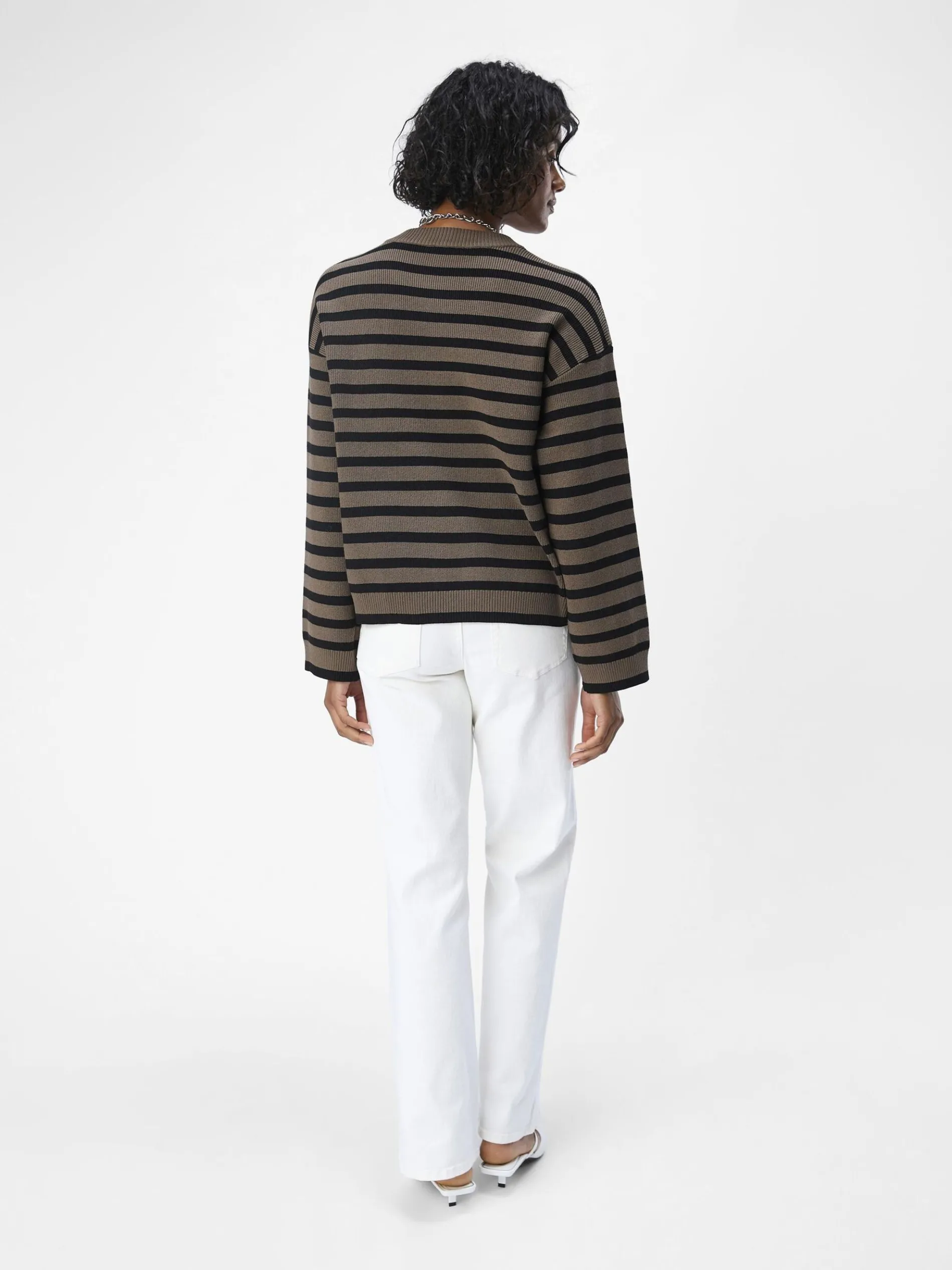 LOOSE FIT GEBREIDE TRUI