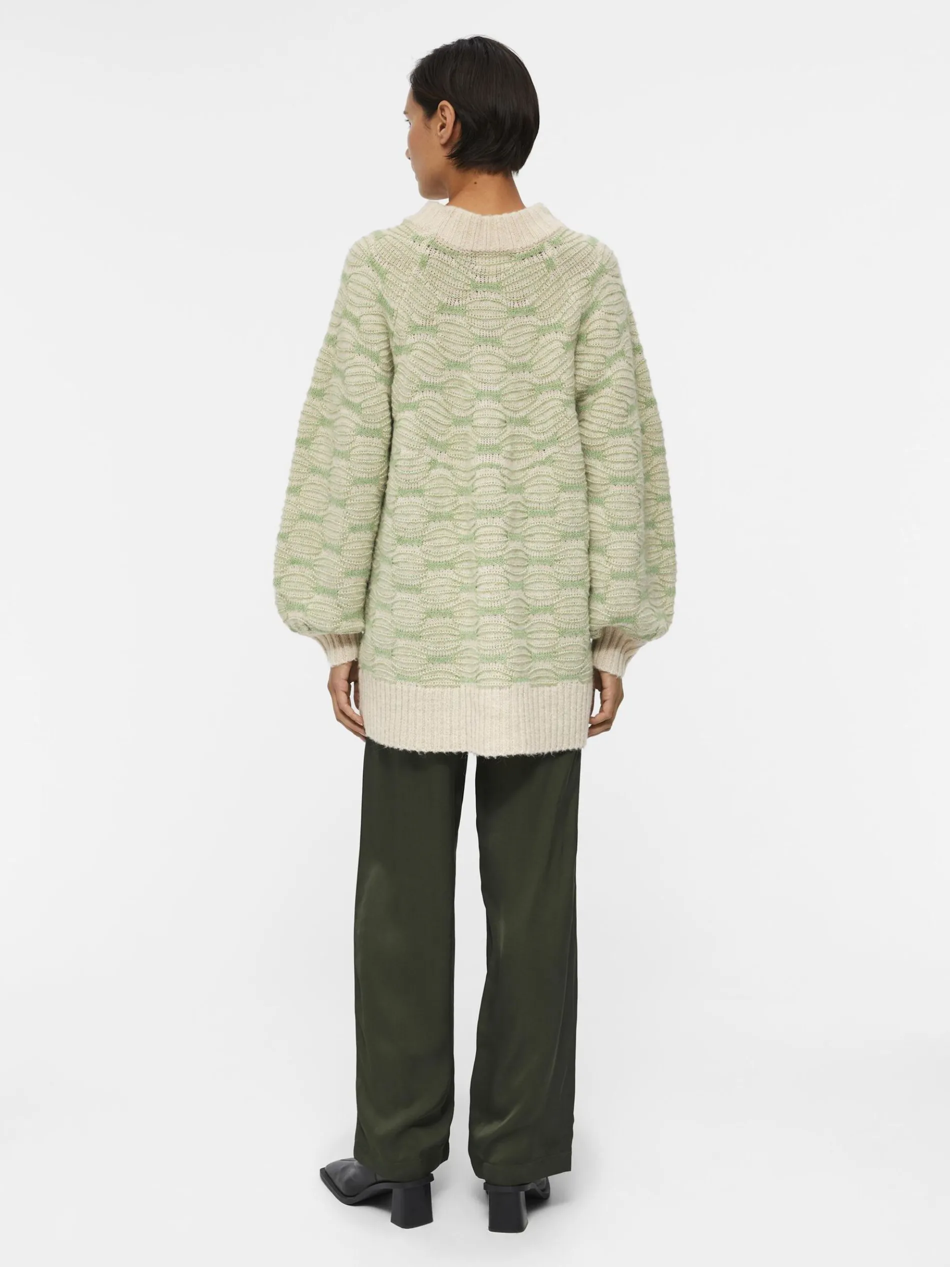 LOOSE FIT GEBREIDE TRUI