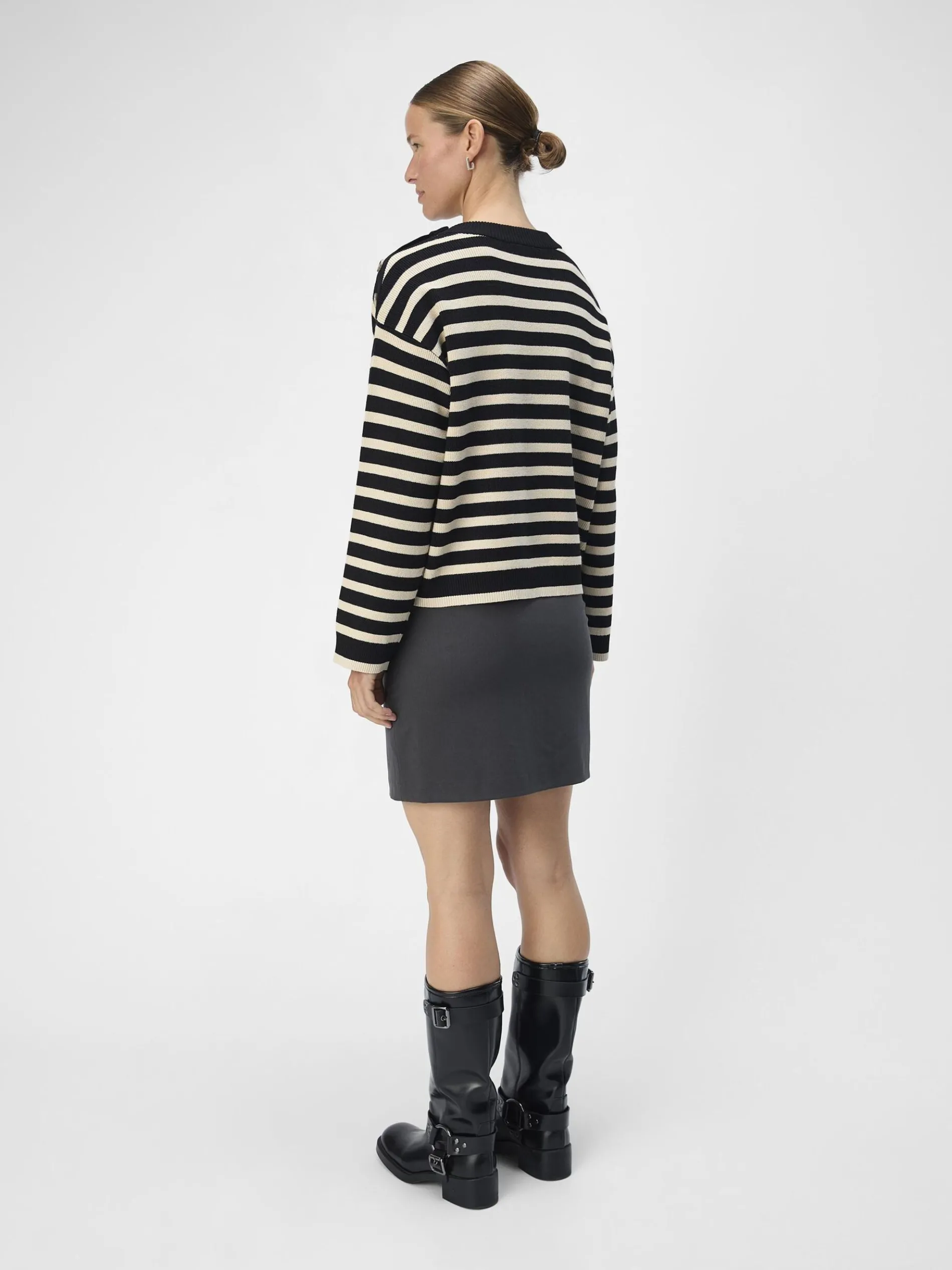 LOOSE FIT GEBREIDE TRUI