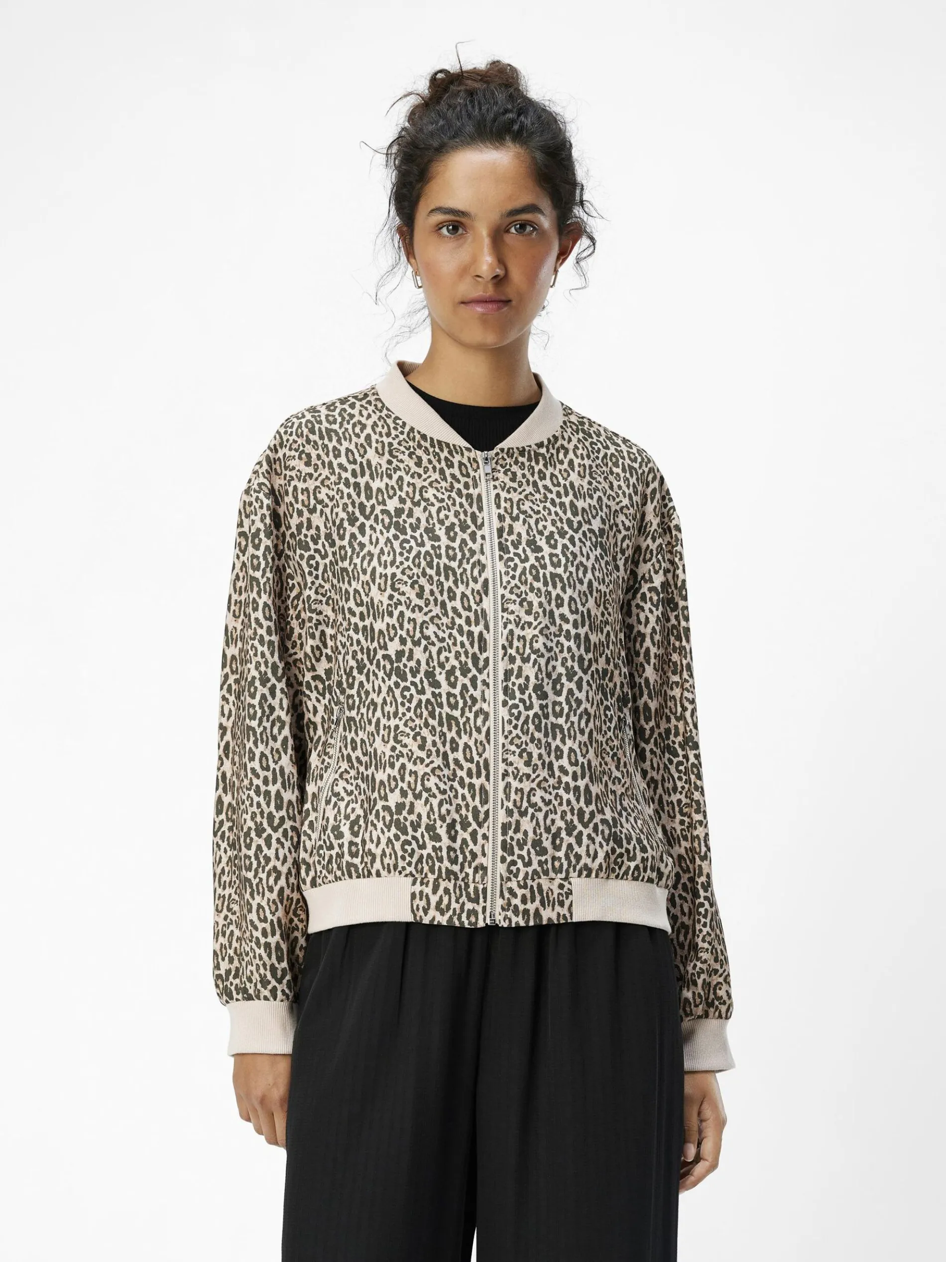 LUIPAARDPRINT BOMBERJACK