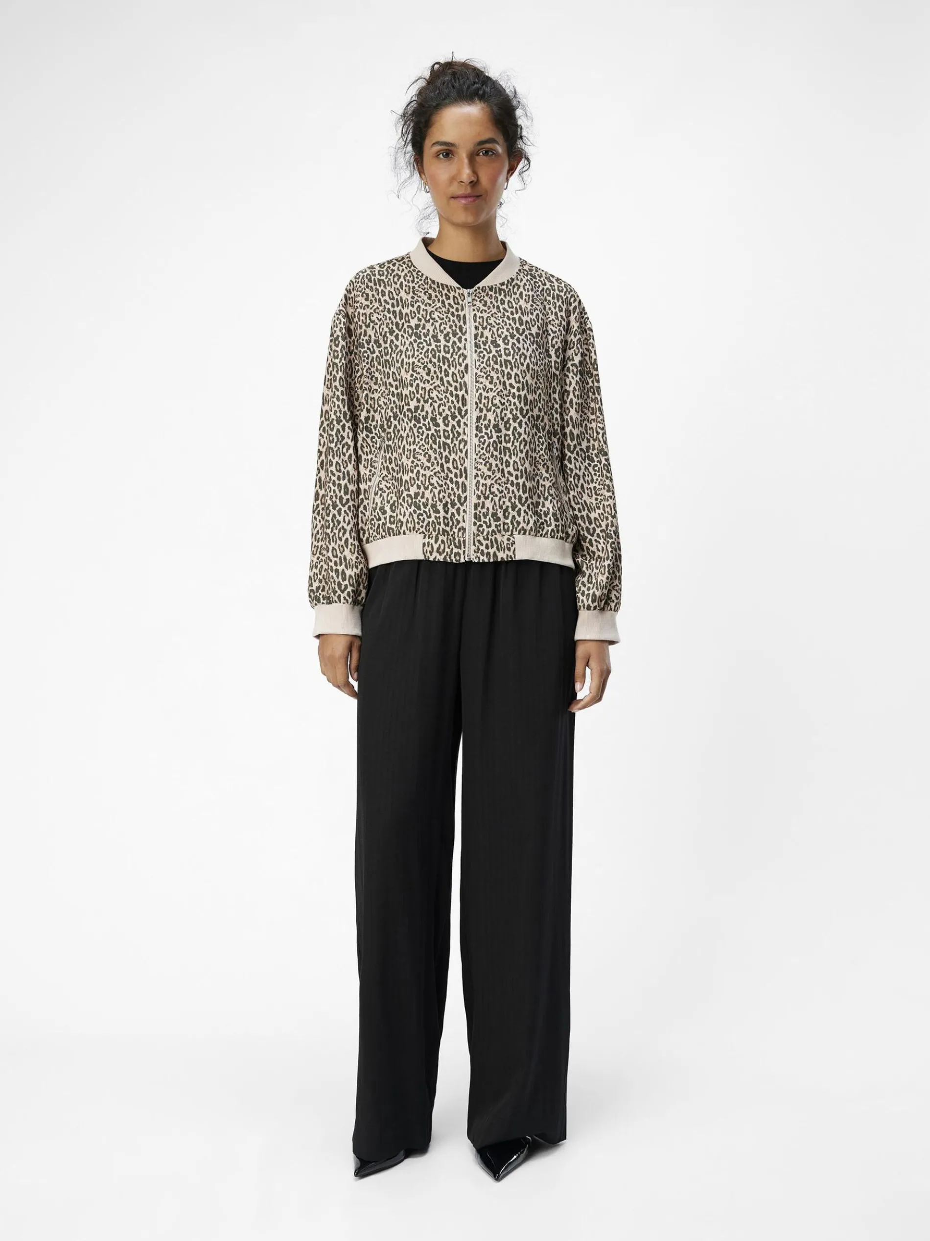 LUIPAARDPRINT BOMBERJACK