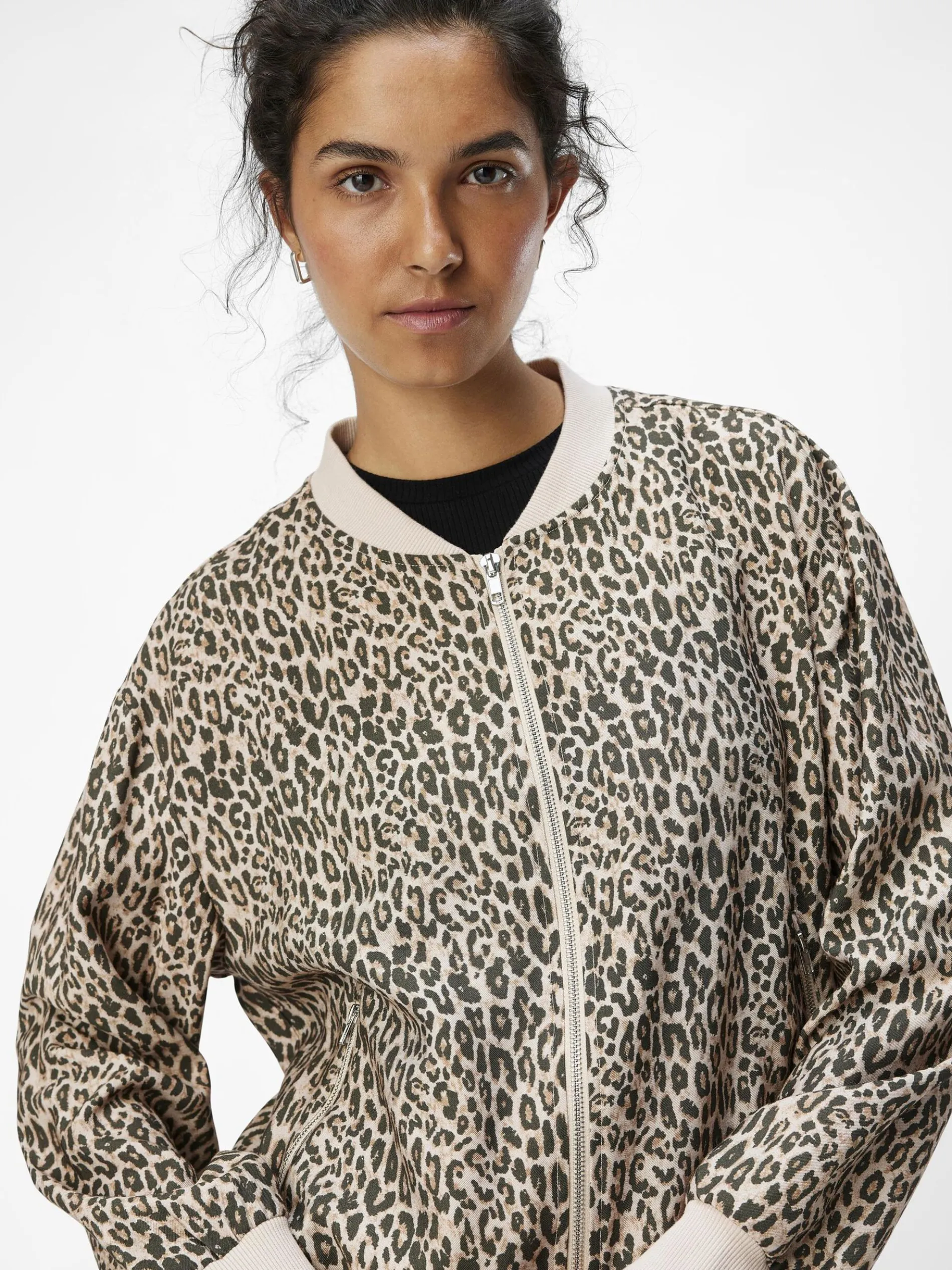 LUIPAARDPRINT BOMBERJACK