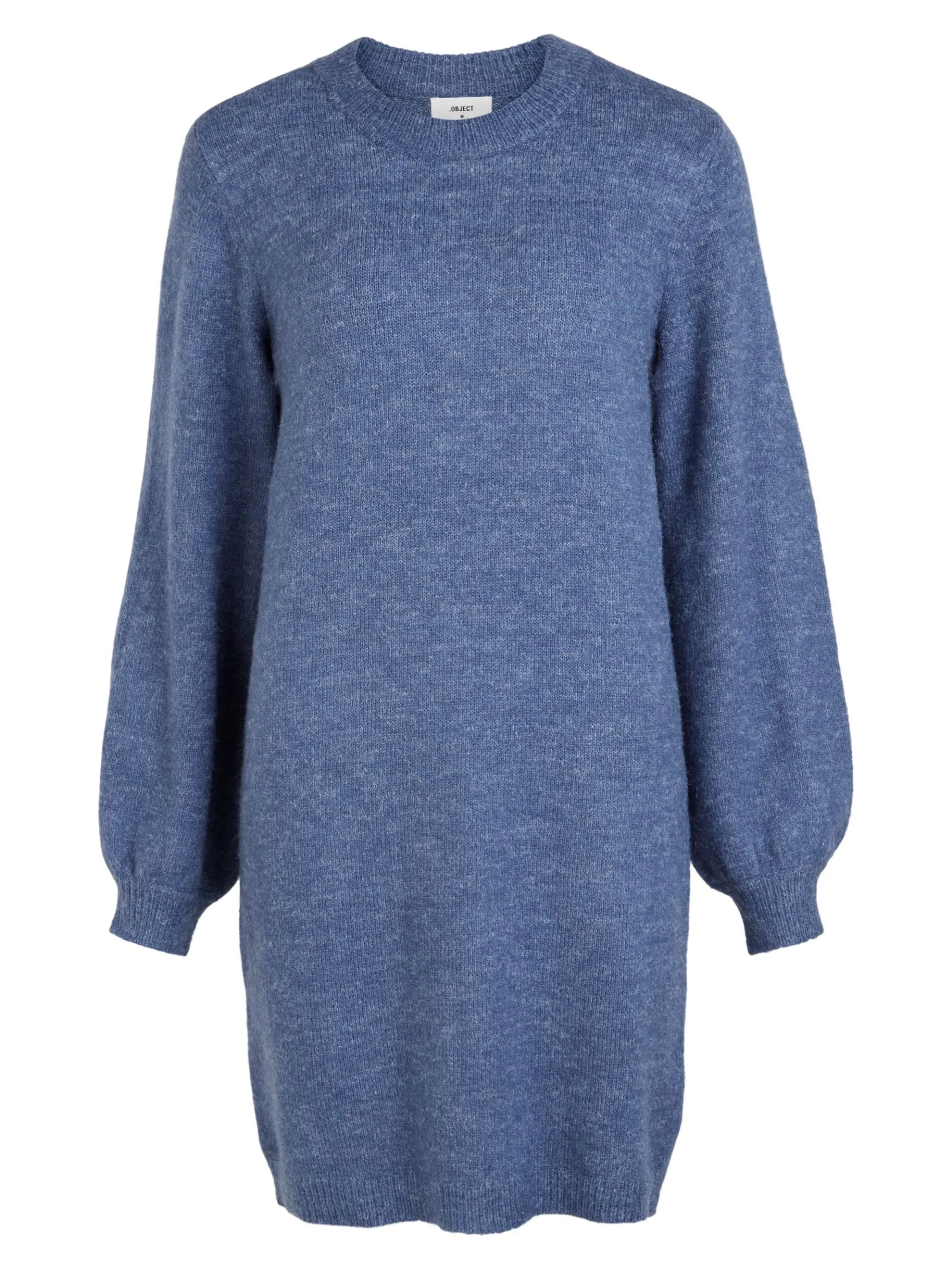 MET BALLONMOUWEN GEBREIDE JURK