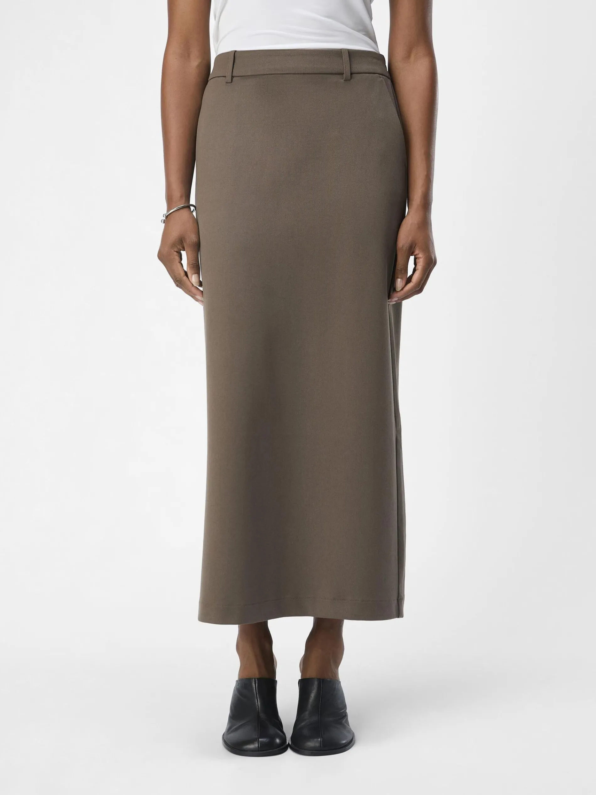 MID-WAIST MAXI ROK