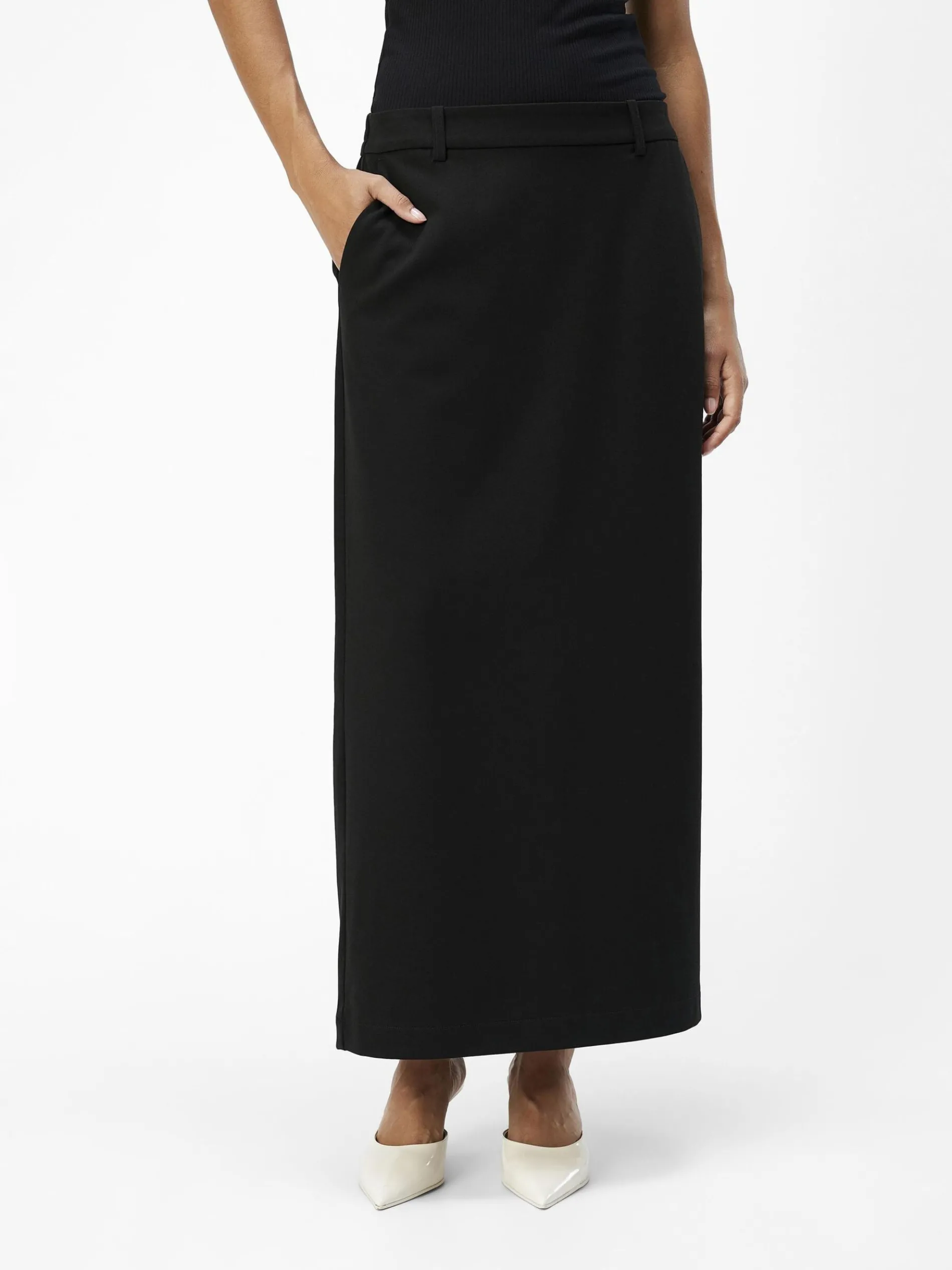 MID-WAIST MAXI ROK