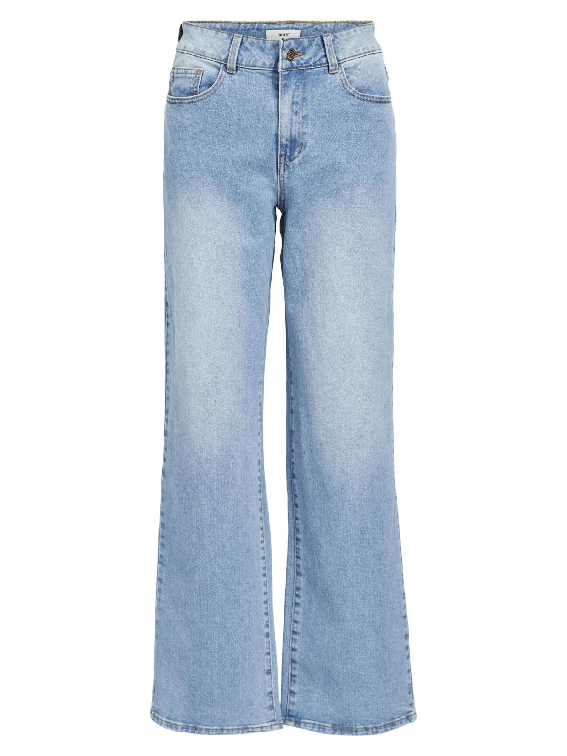 MID-WAIST WIDE FIT JEANS