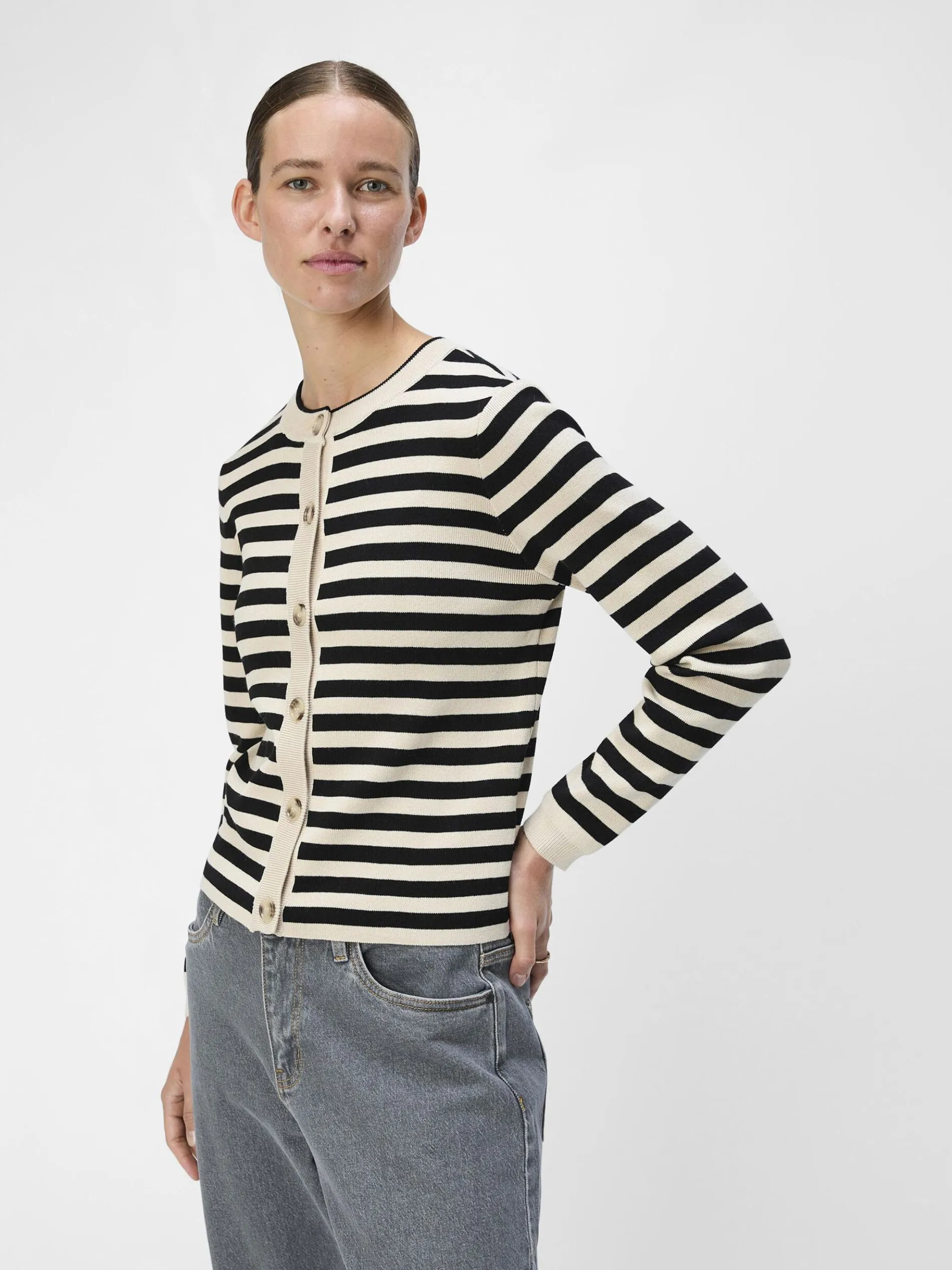 OBJESTER GEBREID VEST