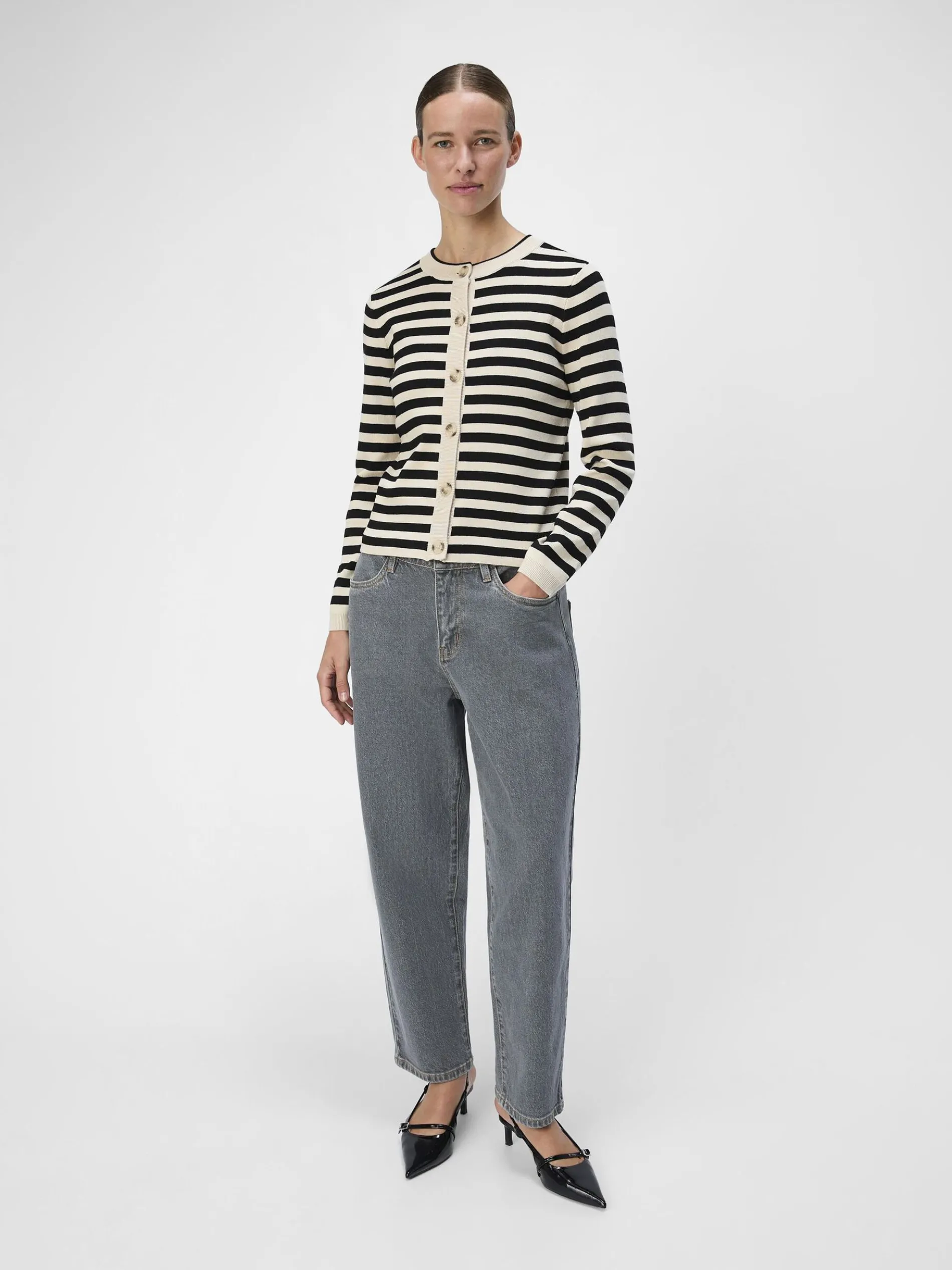 OBJESTER GEBREID VEST