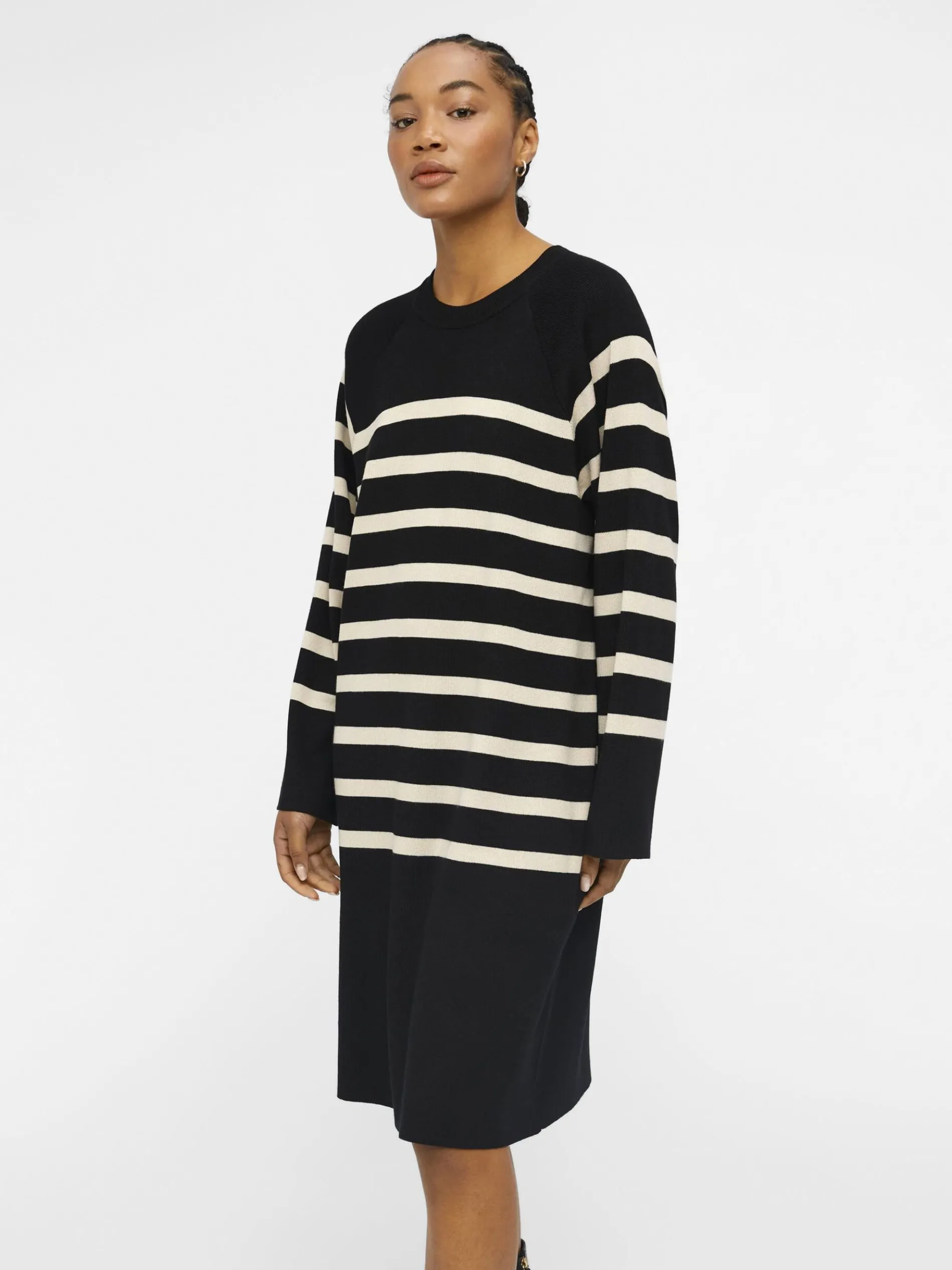 OBJESTER GEBREIDE JURK