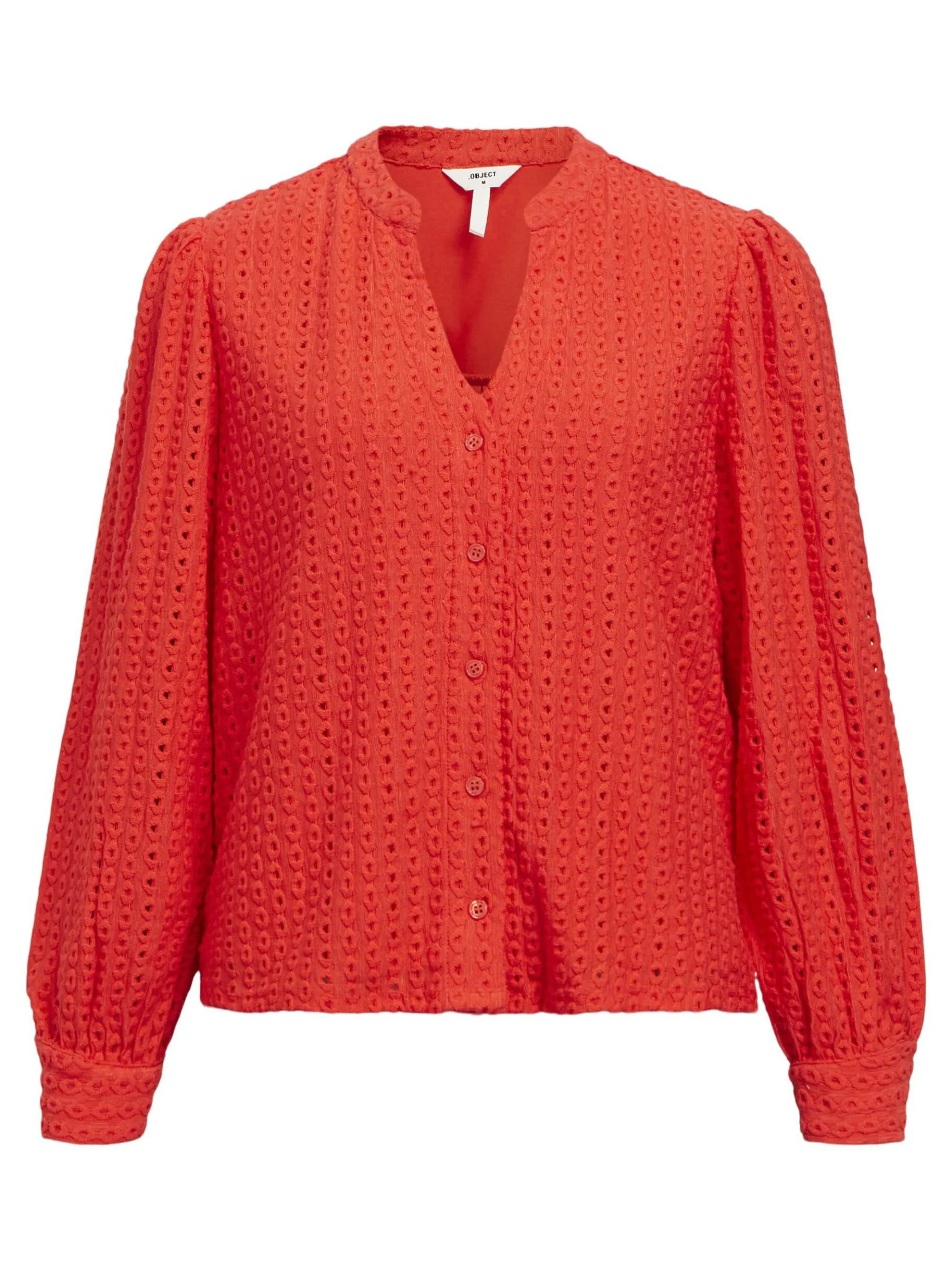 OBJFEODORA OVERHEMD MET LANGE MOUWEN