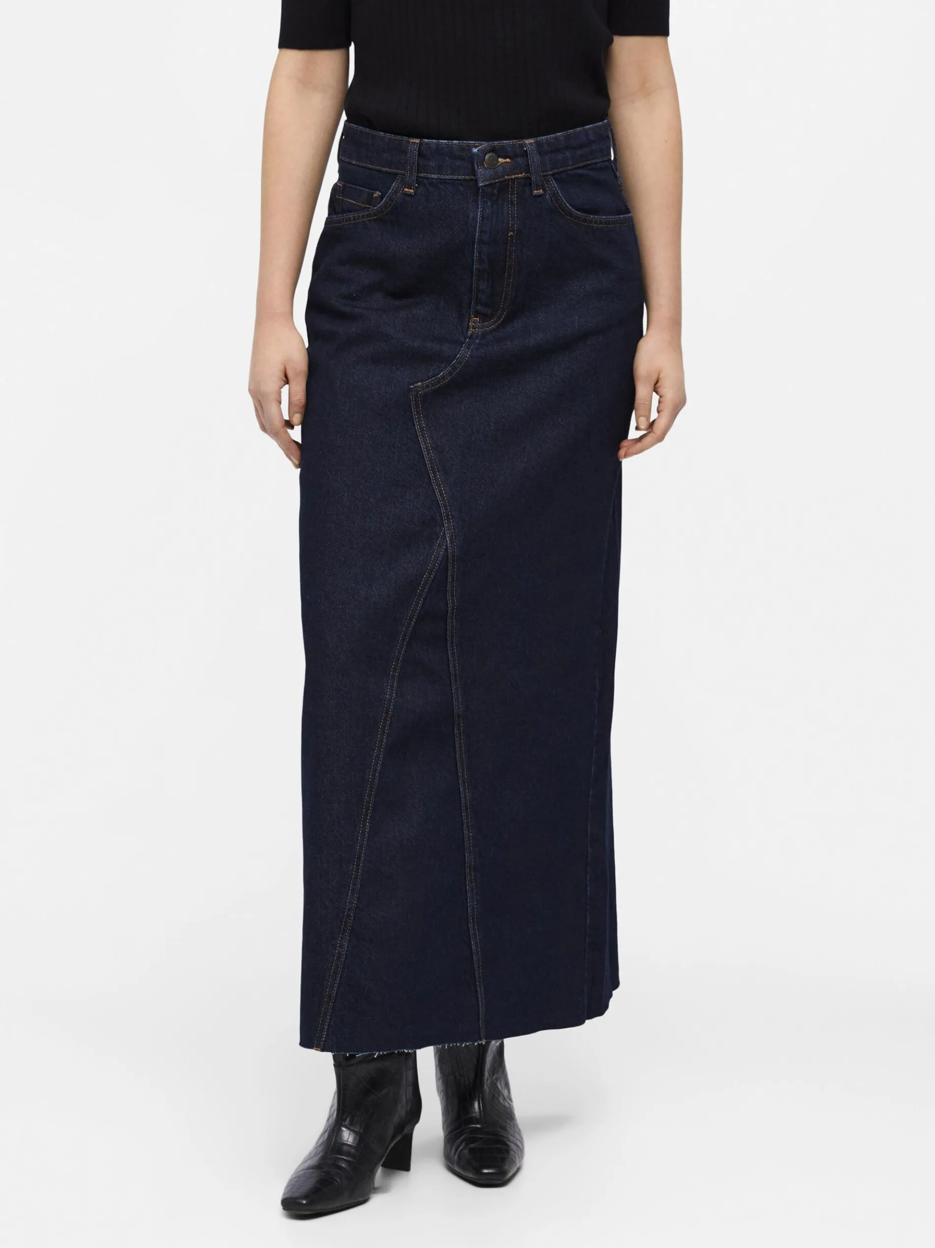 OBJHARLOW MAXI DENIM ROK