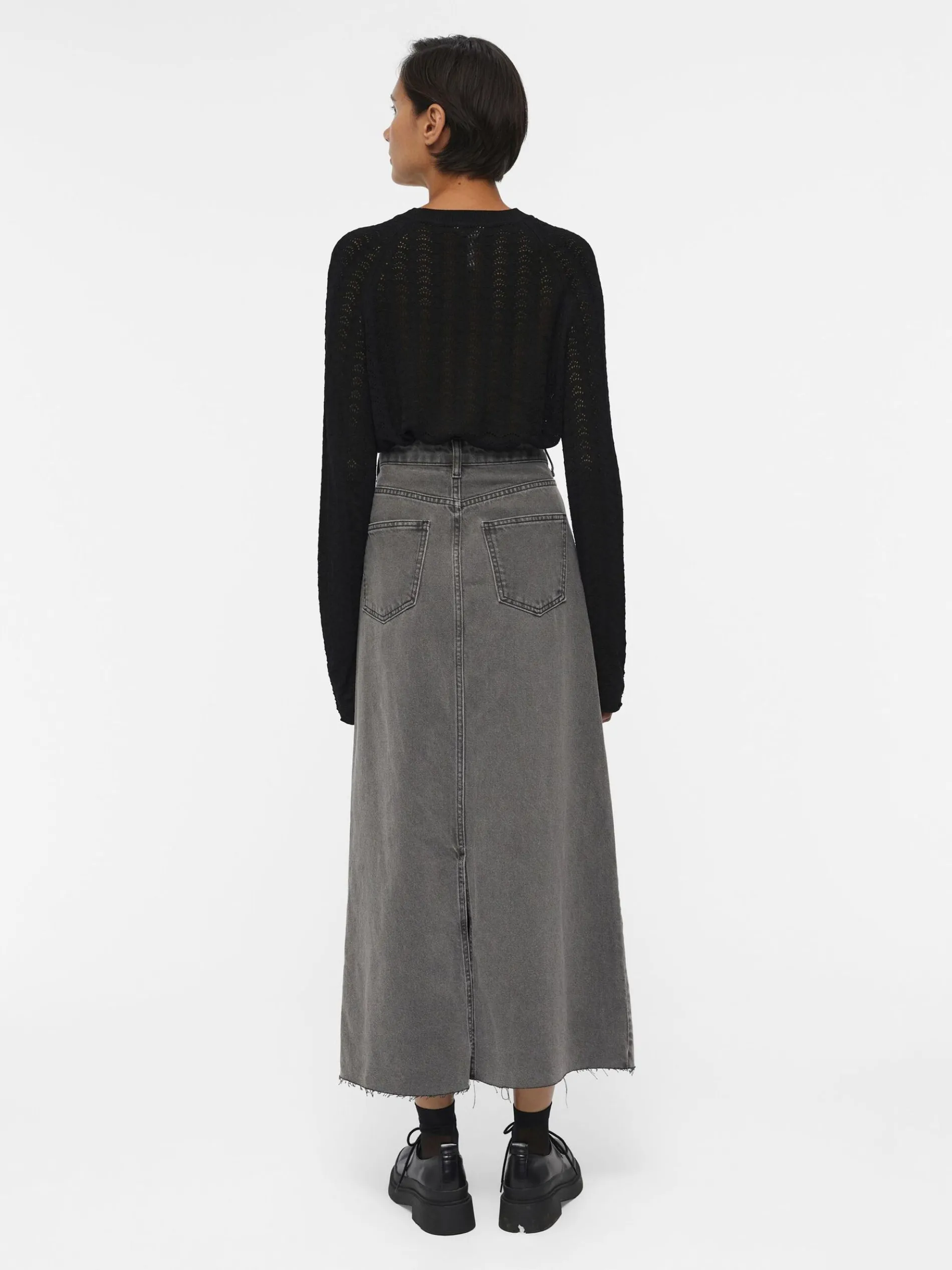 OBJHARLOW MAXI DENIM ROK