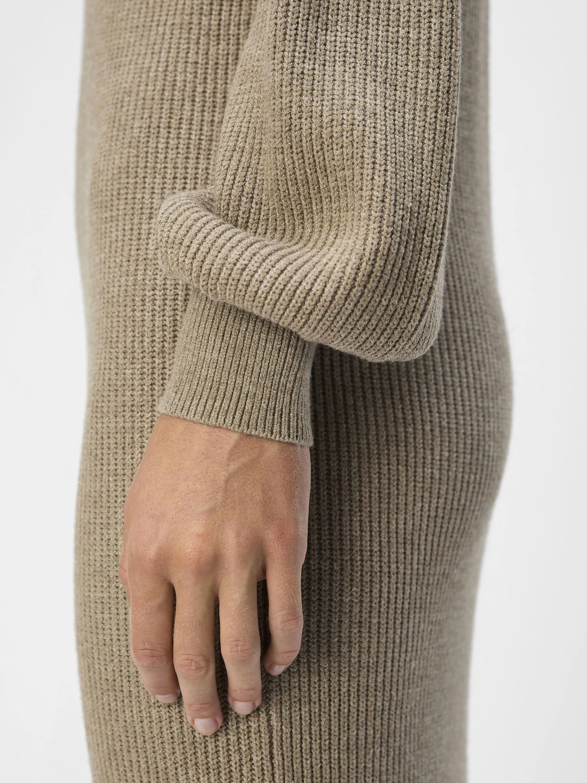 OBJMALENA GEBREIDE JURK