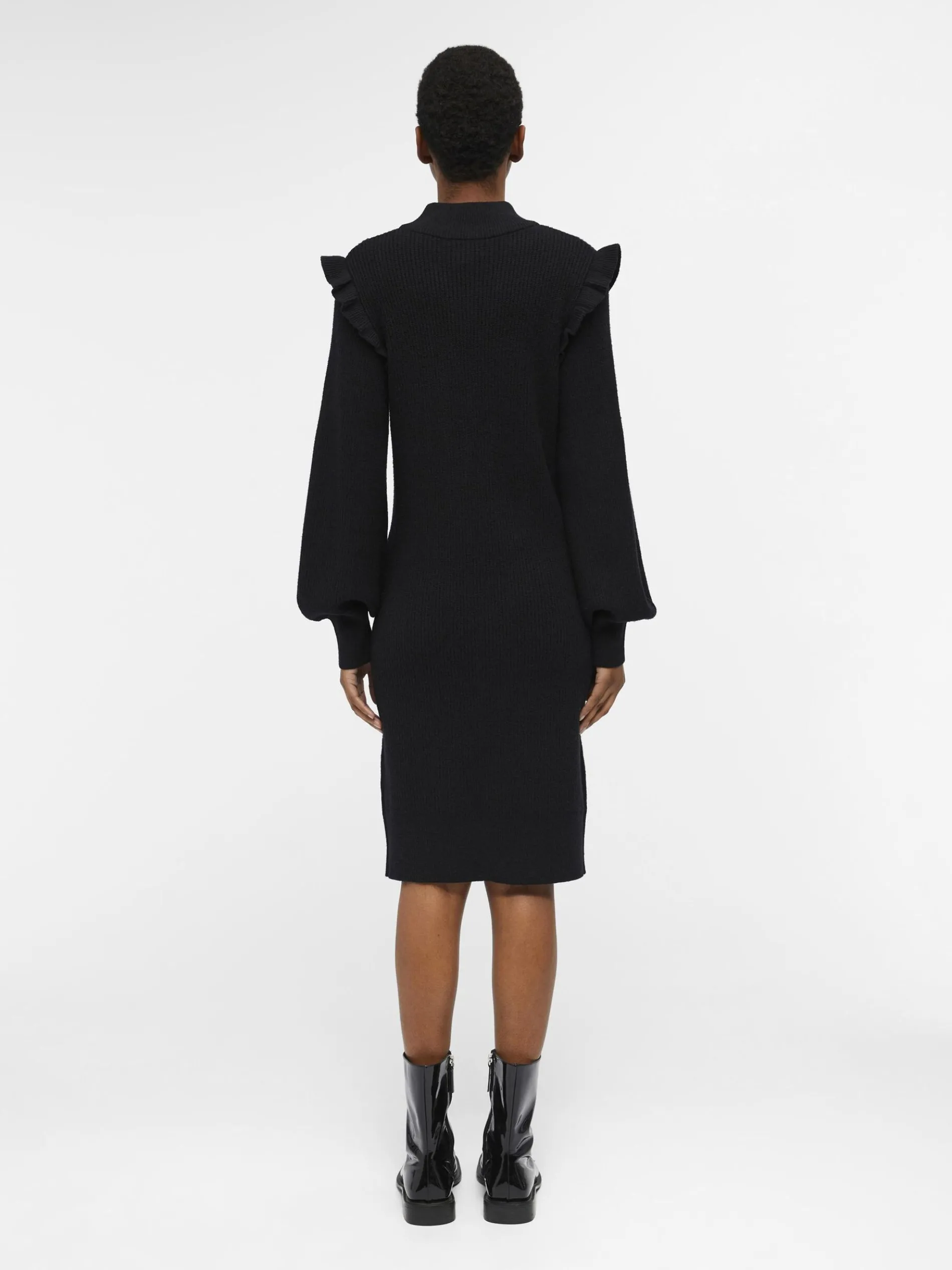 OBJMALENA GEBREIDE JURK