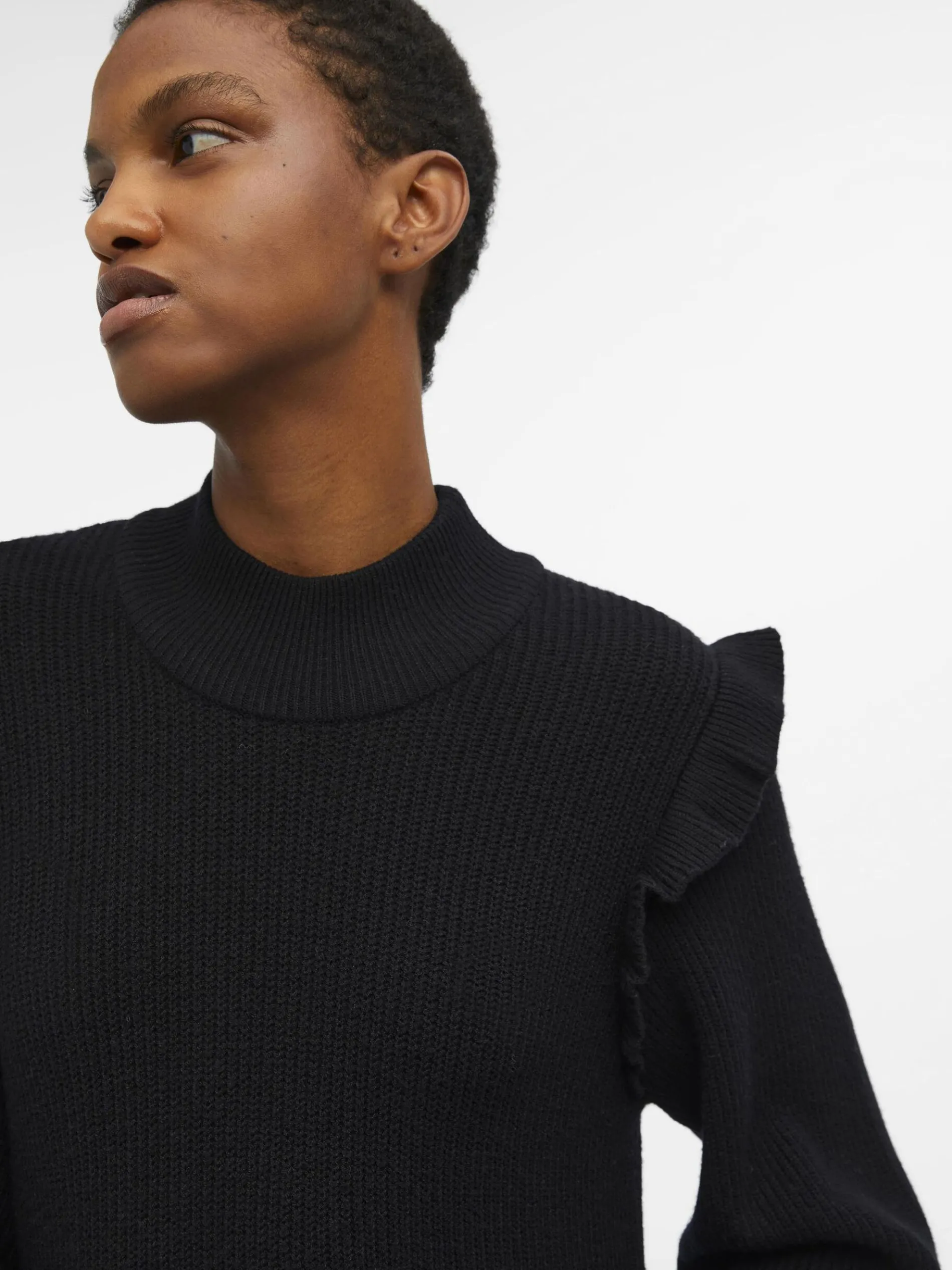 OBJMALENA GEBREIDE JURK