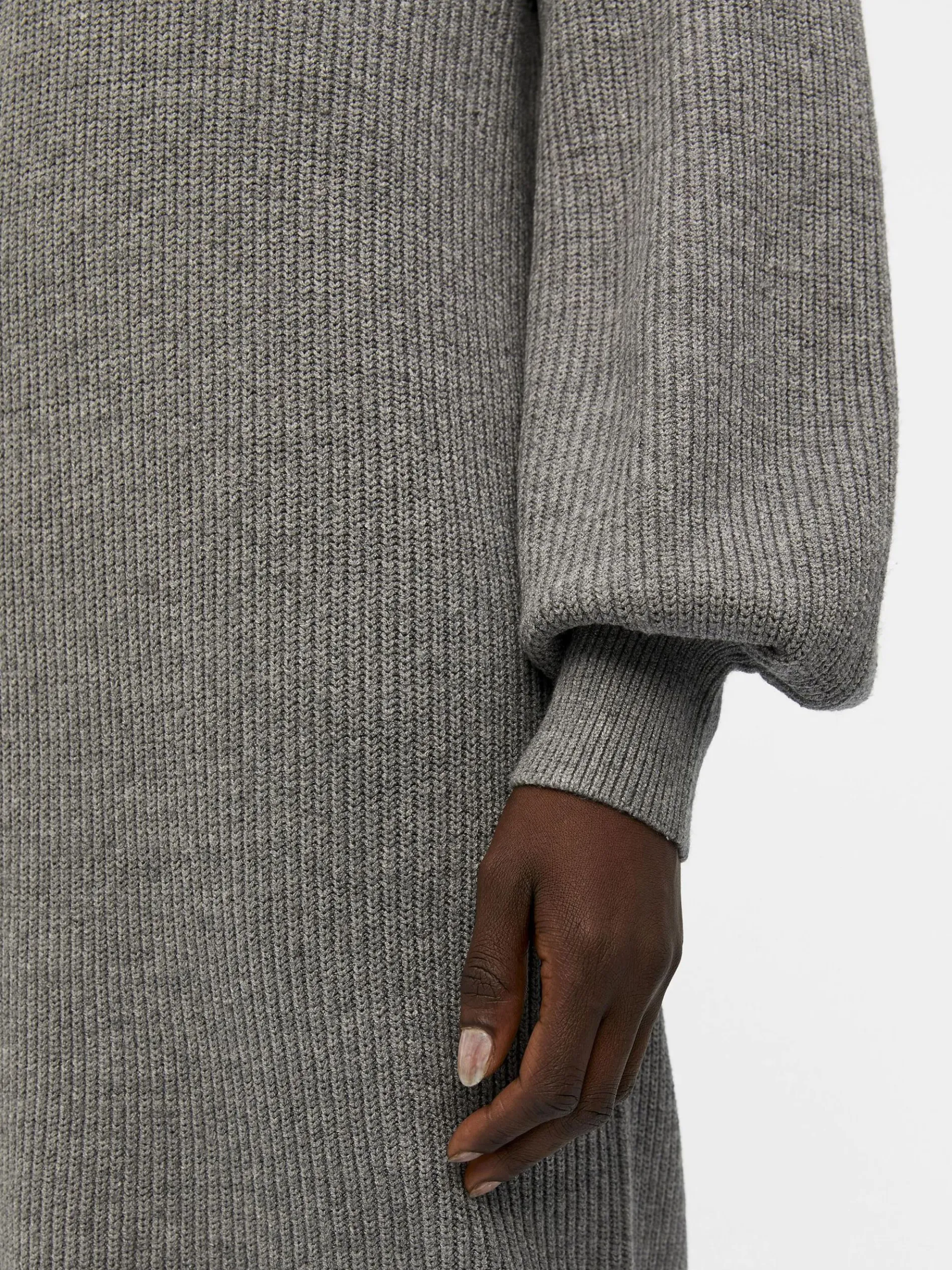 OBJMALENA GEBREIDE JURK