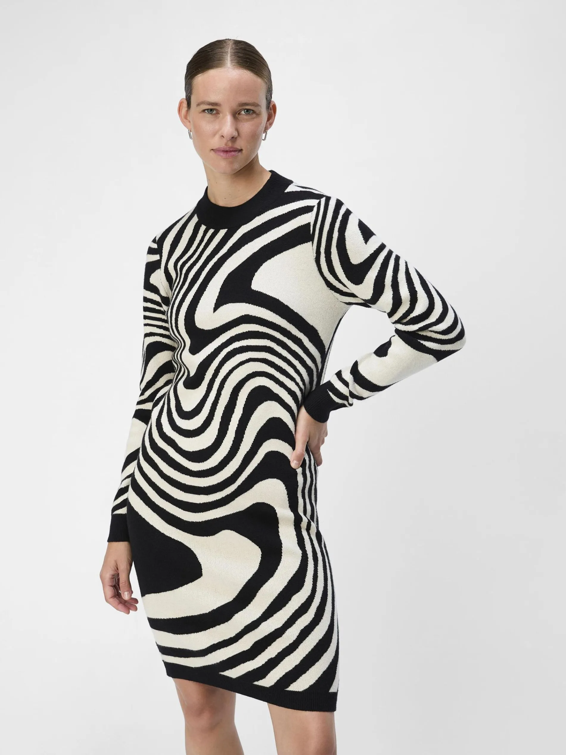 OBJRAY GEBREIDE JURK